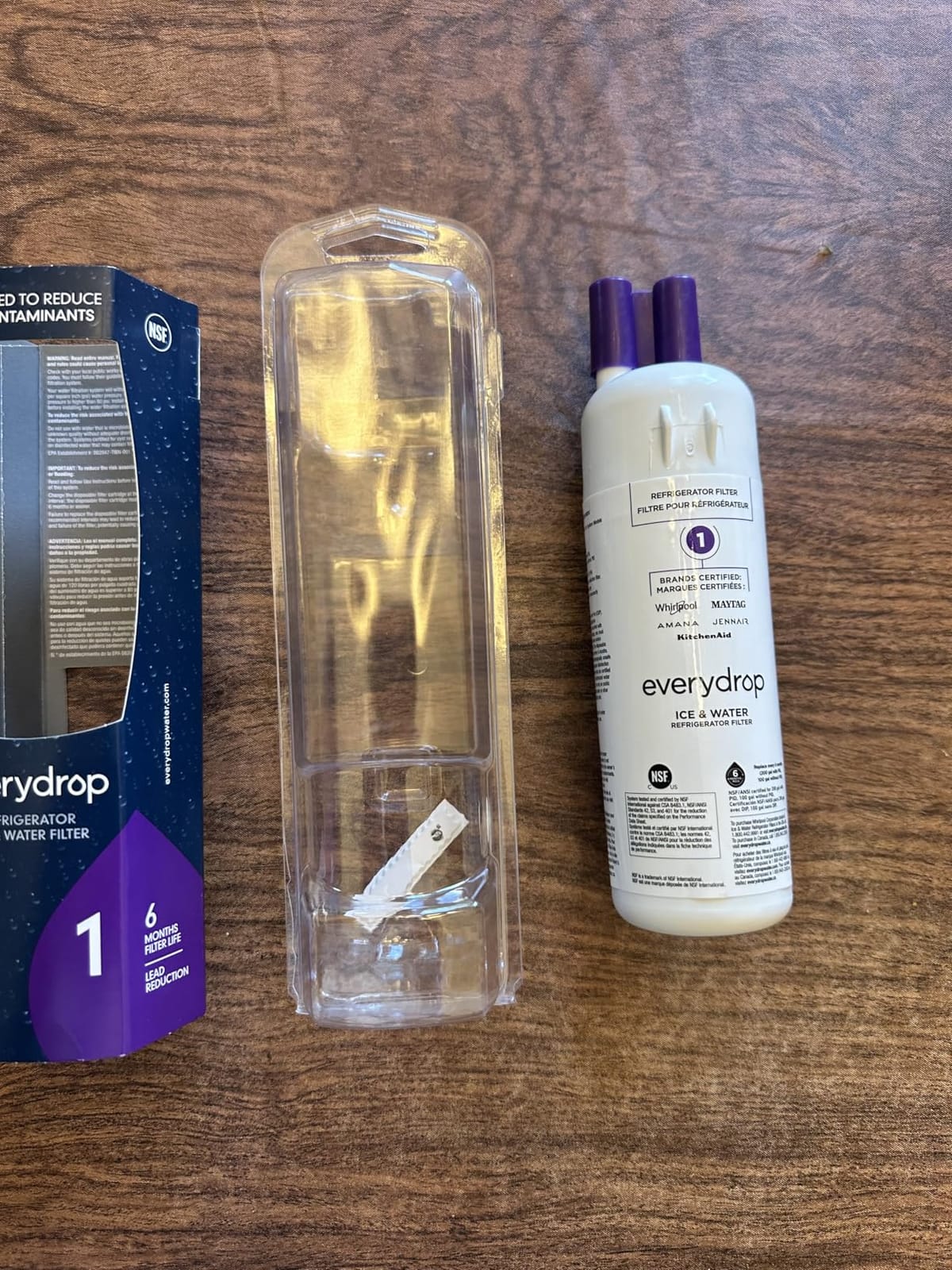 everydrop by Whirlpool Ice & Water Refrigerator Filter 1, Purple, EDR1RXD1 customer photo 1