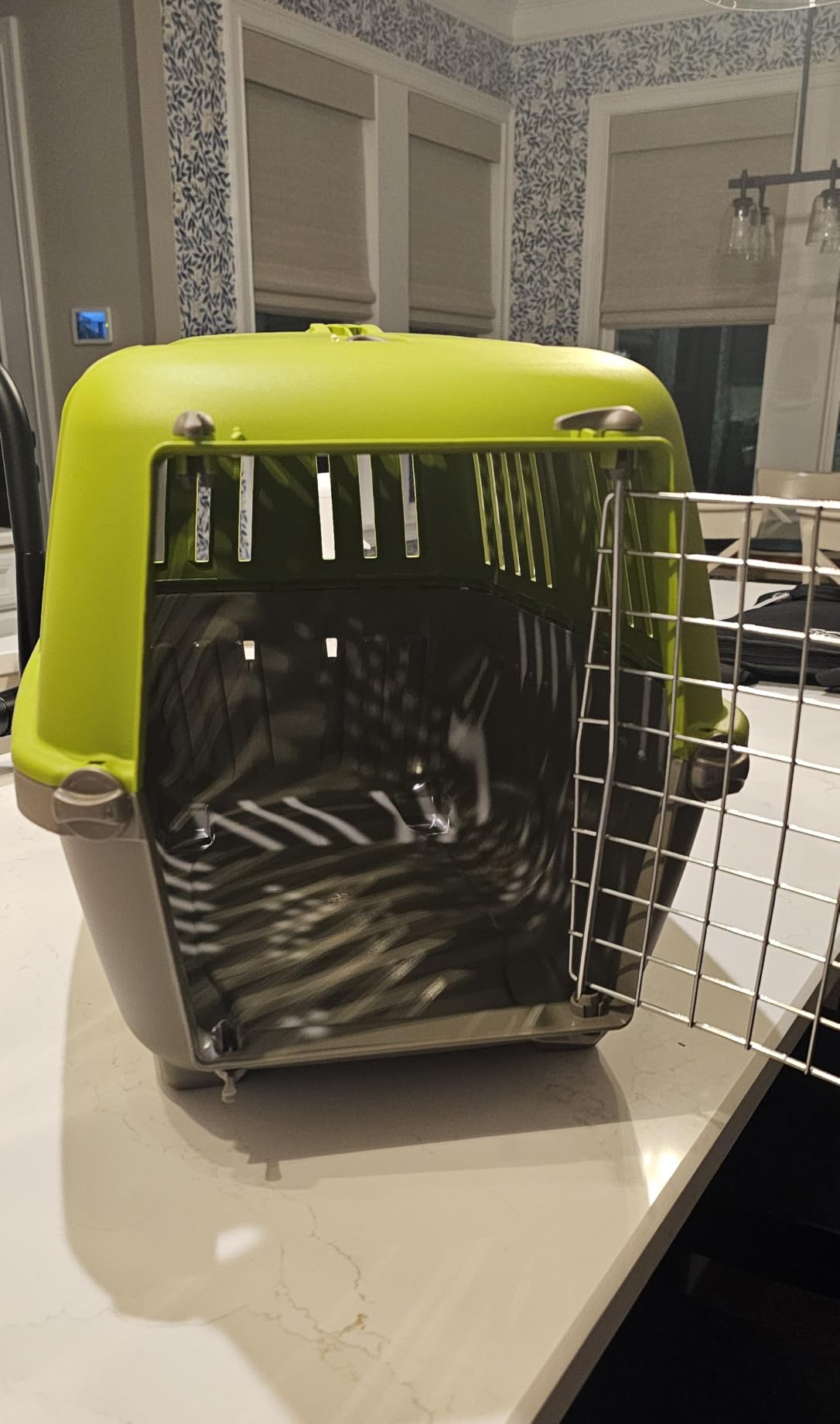 MidWest Spree Travel Carrier, 24-Inch, Small Pet Crate, Blue customer photo 2