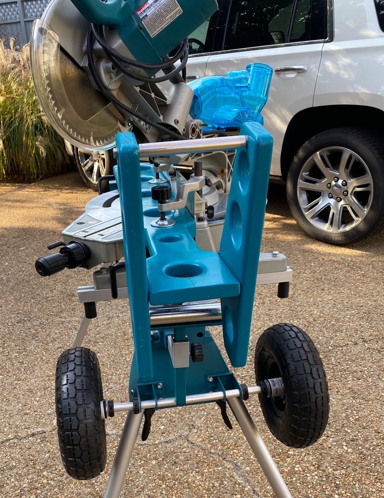 Makita WST06 Compact Folding Miter Saw Stand customer photo 2