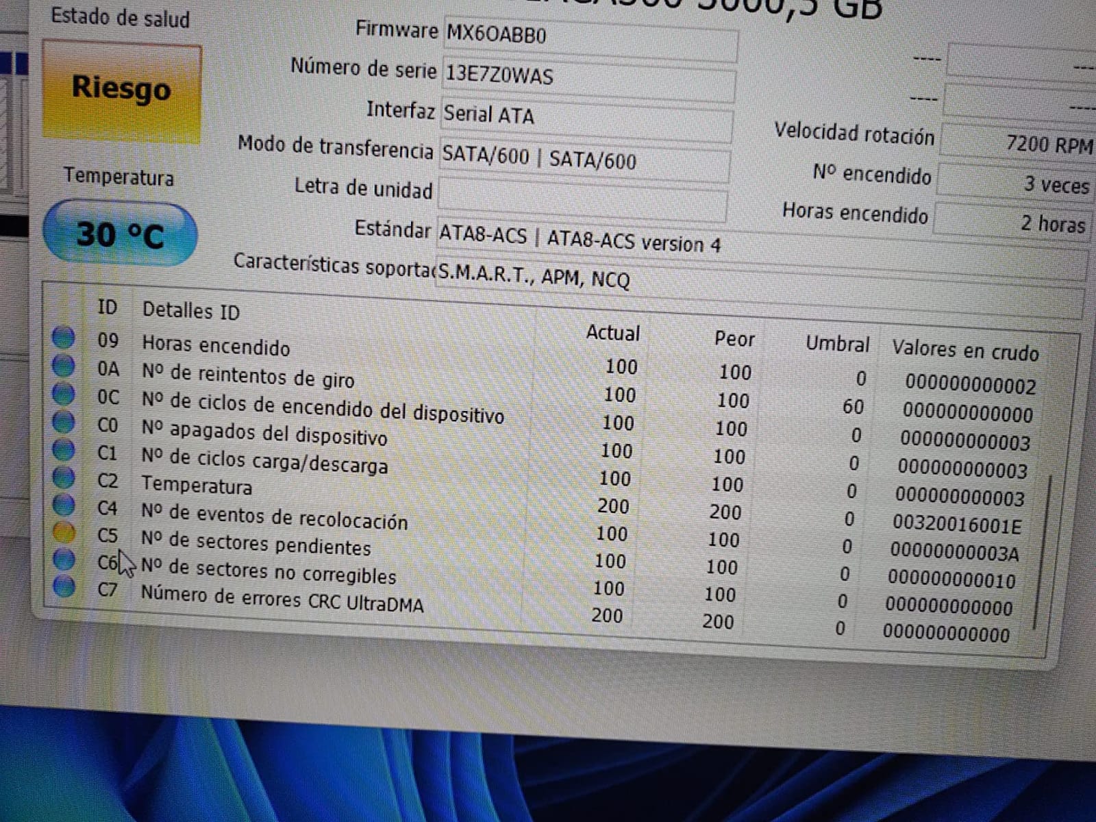 WL 3TB 7200RPM 64MB Cache SATA III 6.0Gb/s 3.5