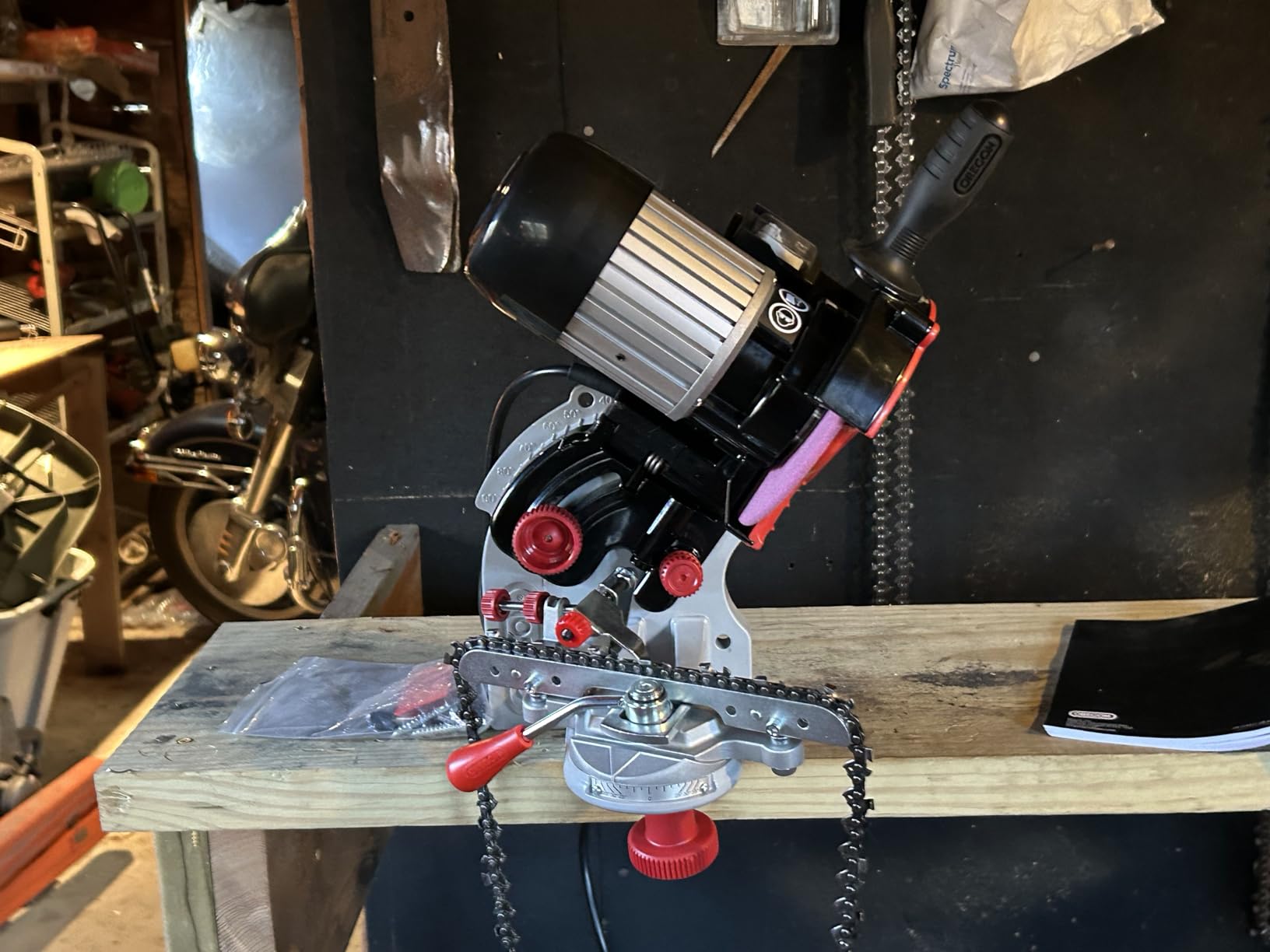 Oregon Professional Compact 120-Volt Bench Chain Grinder customer photo 2