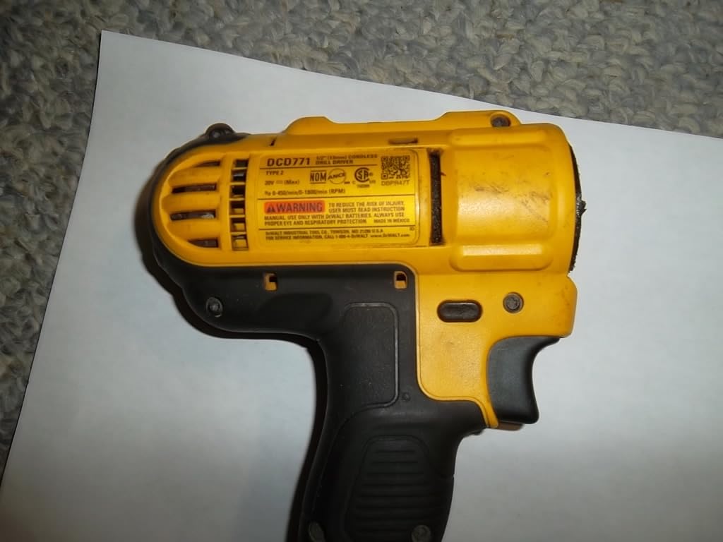 Dewalt DCD771B 20V MAX Cordless Lithium-Ion 1/2 inch Compact Drill Driver - Bare Tool customer photo 1