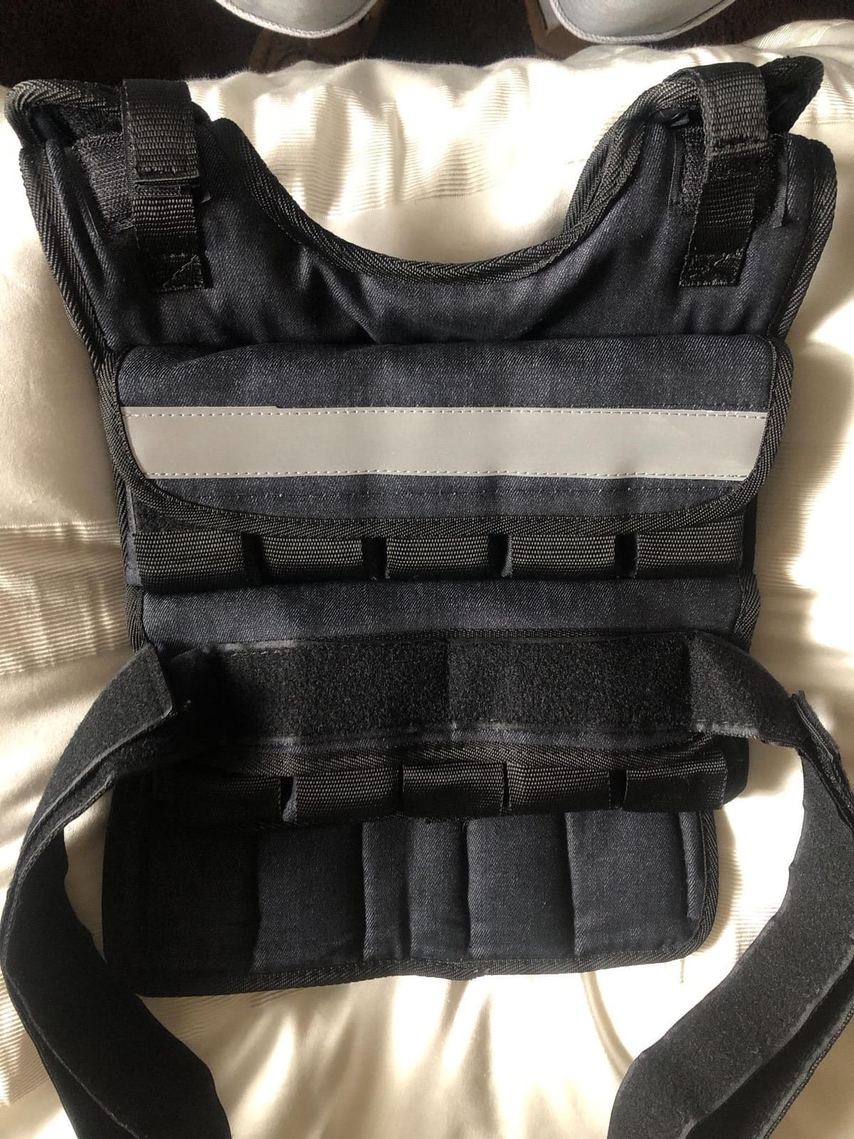 miR Air Flow Weighted Vest with Zipper Option 20lbs - 60lbs Solid Iron Weights Machine Washable. Workout Vest for Men and Women customer photo 1