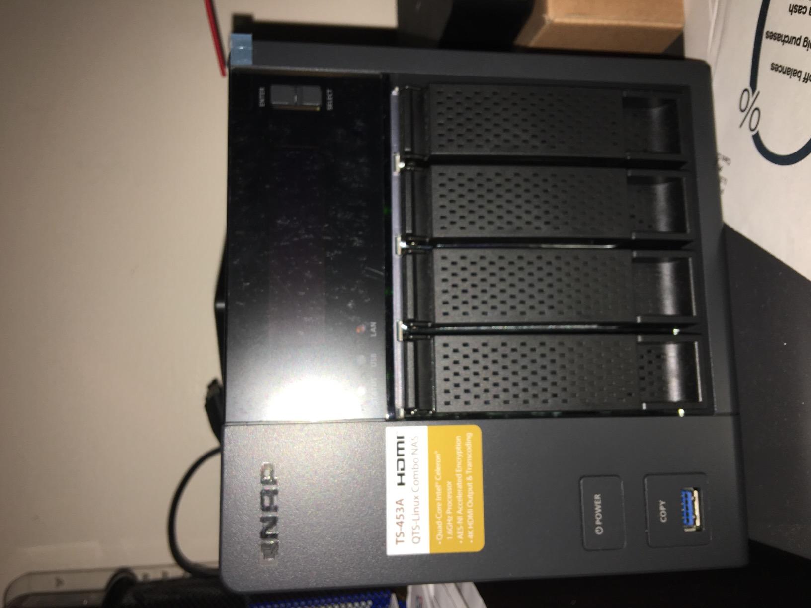 QNAP TS-453A 4-Bay Professional-Grade Network Attached Storage, Supports 4K Playback (TS-453A-4G-US) customer photo 2