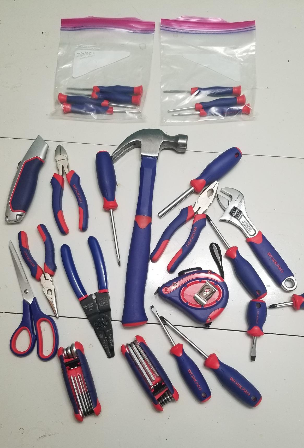 WORKPRO 322-Piece Home Repair Tool Kit With Carrying Bag - Basic Household Hand Tools customer photo 2