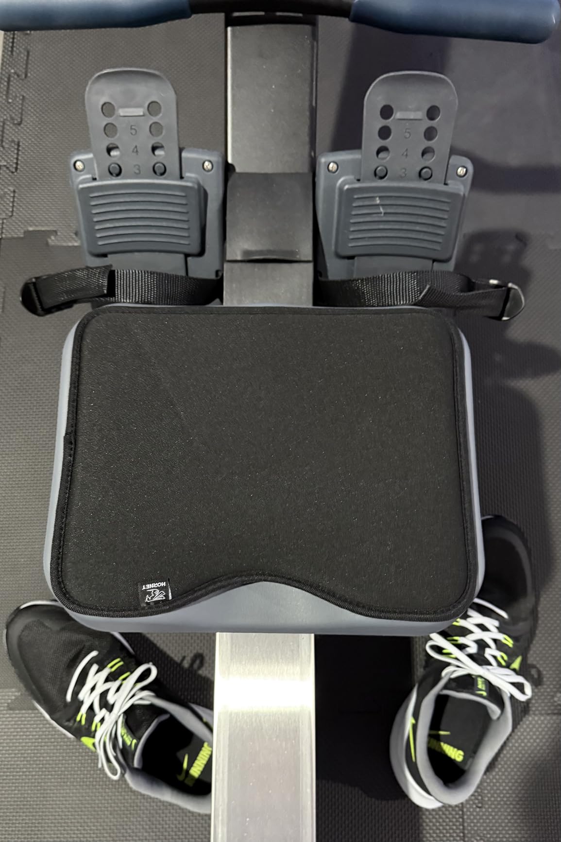 Rowing Machine Seat Cushion fits Perfectly Over Concept 2 Rower - Rower Seat Cushion Compatible with Hydrow, Concept2 and Other Row Machines - Rowing Accessories and Seat Pad customer photo 2