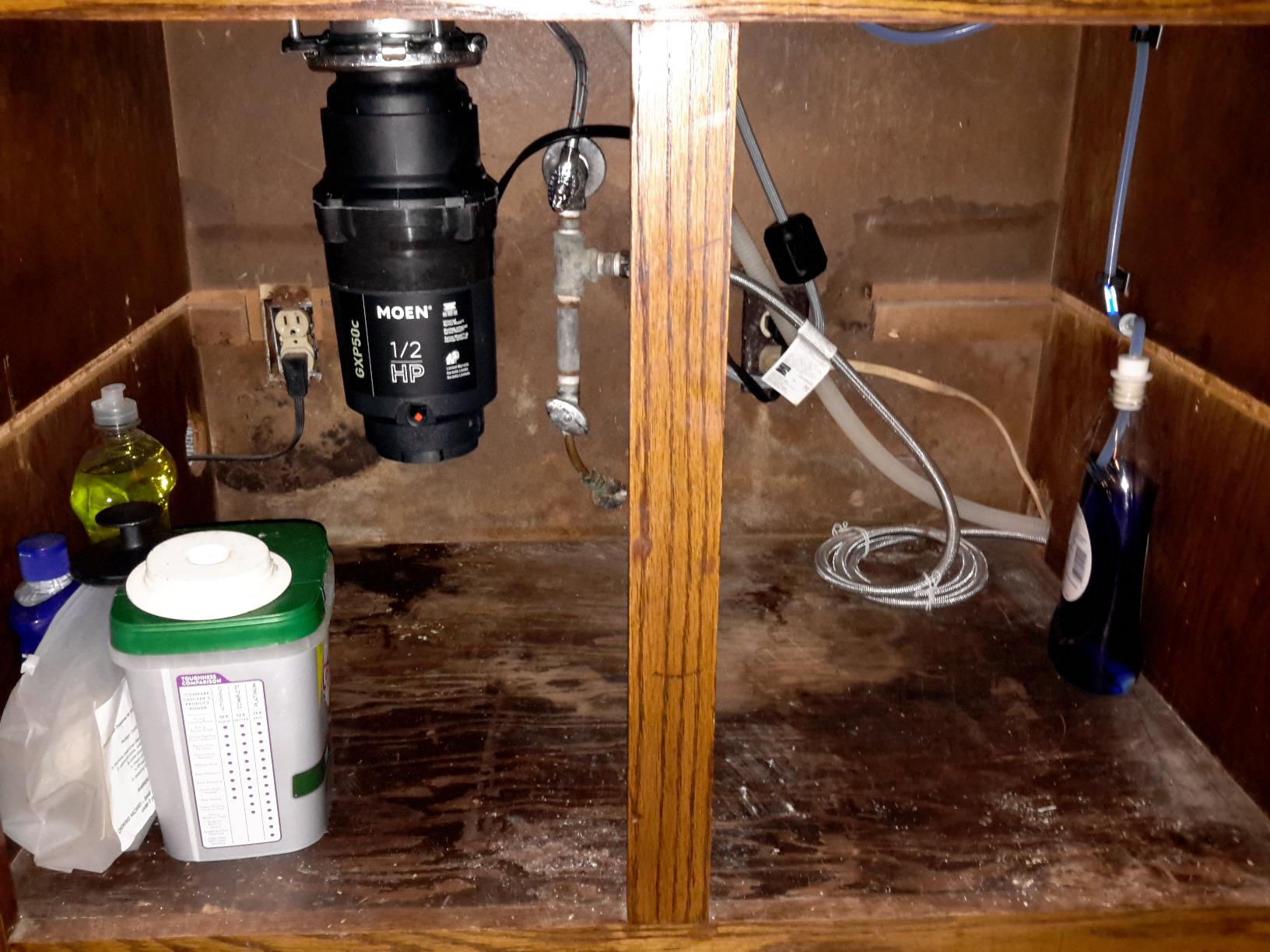 Moen Prep Series PRO Continuous Feed Compact Garbage Disposal for Kitchen Sink with Power Cord, GXP50C customer photo 1