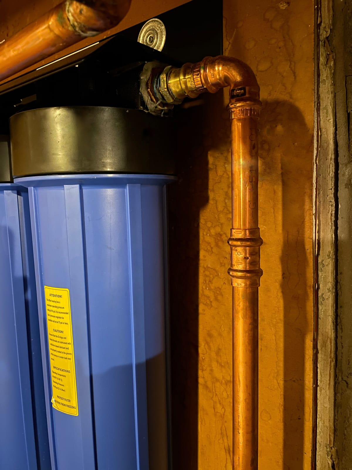 iSpring WGB32BM Iron, Manganese Whole House Water Filter System customer photo 2