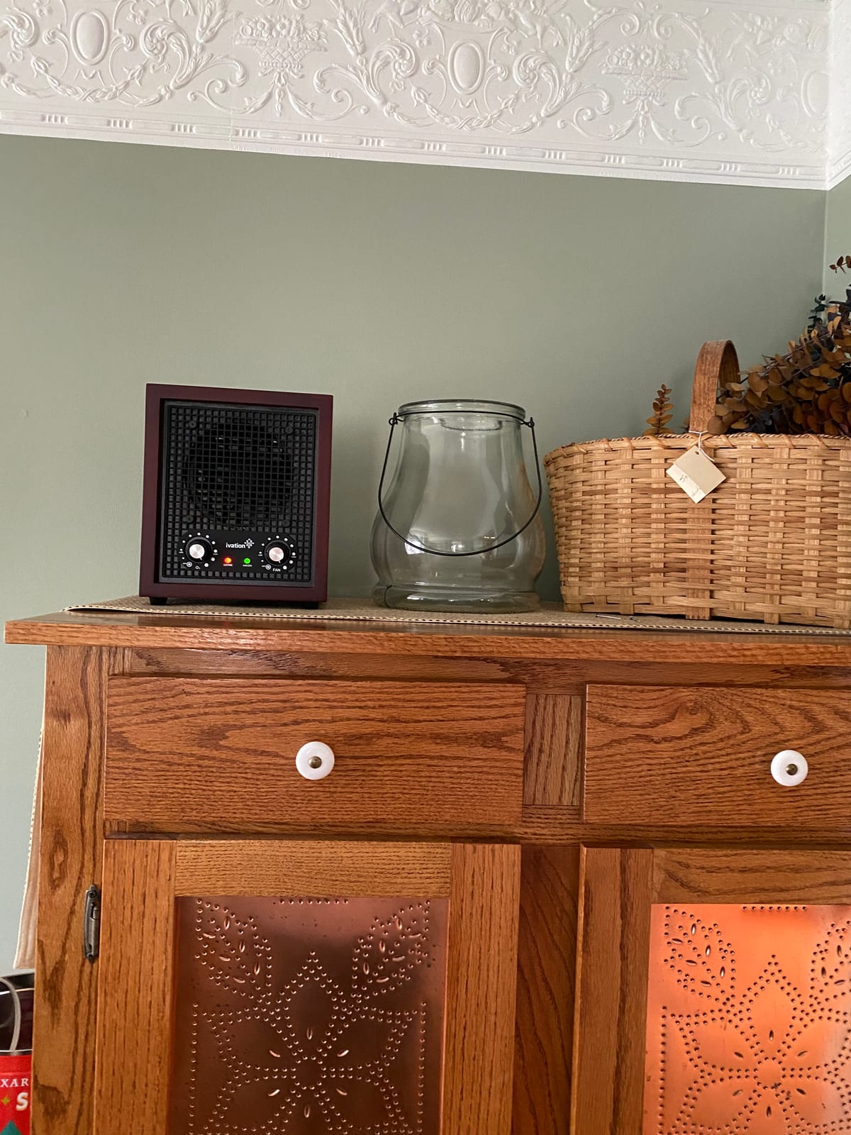 Ivation Ozone Generator Air Purifier, Ionizer & Deodorizer -Purifies Up to 3,500 Sq/Ft -Great for Dust, Pollen, Pets, Smoke & More Cherry customer photo 1