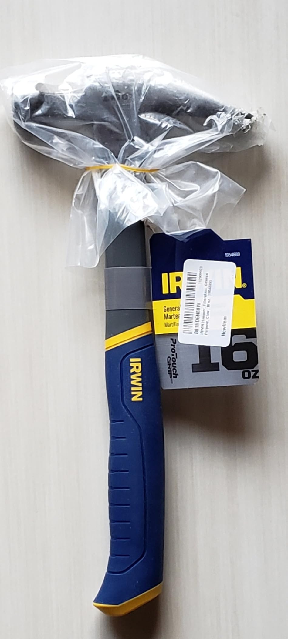 IRWIN Hammer, Fiberglass, General Purpose, Claw, 16 oz. (1954889) customer photo 1