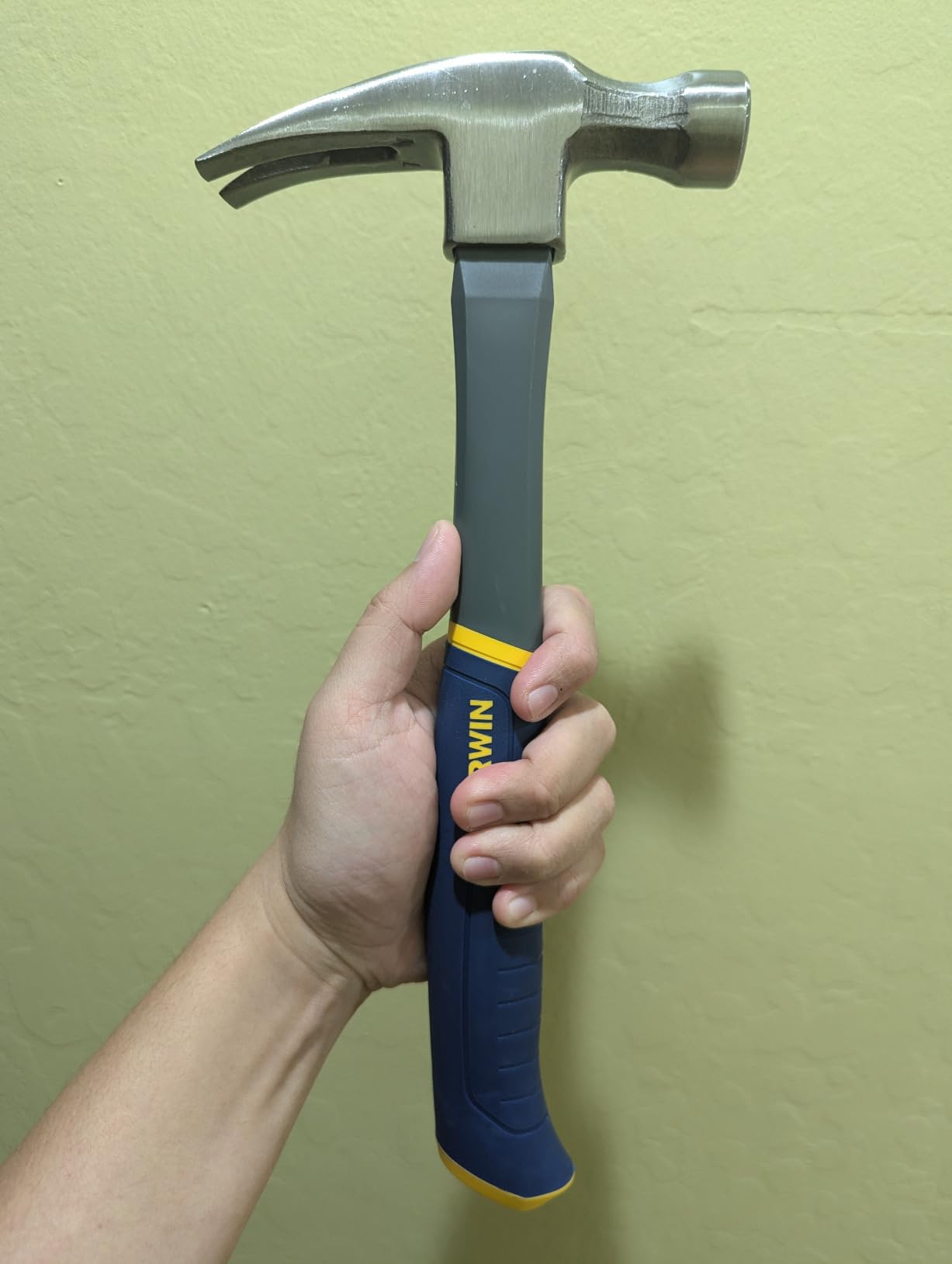 IRWIN Hammer, Fiberglass, General Purpose, Claw, 16 oz. (1954889) customer photo 2