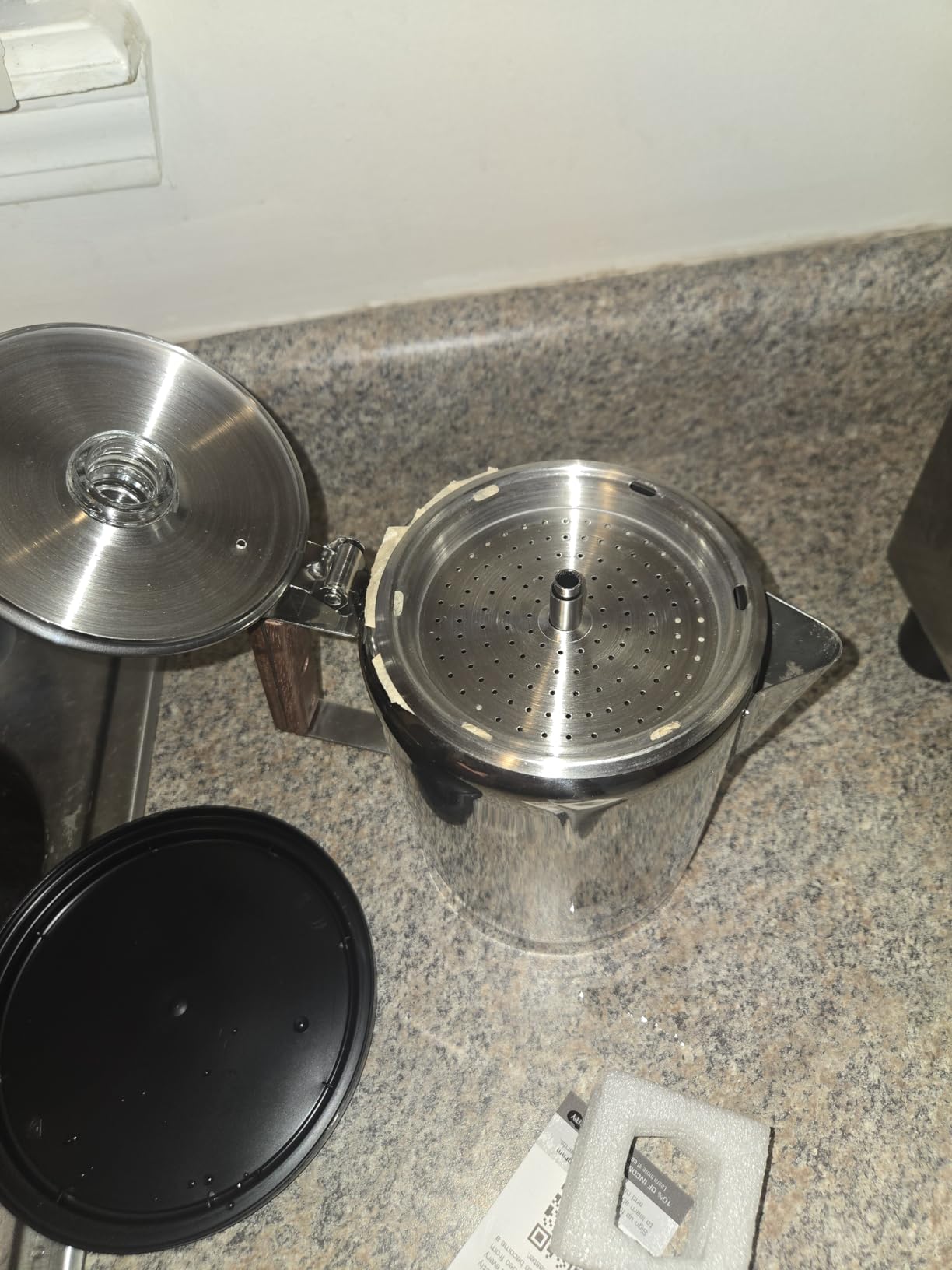 COLETTI Bozeman Percolator Coffee Pot — NO Aluminum or Plastic [9 cup] customer photo 1