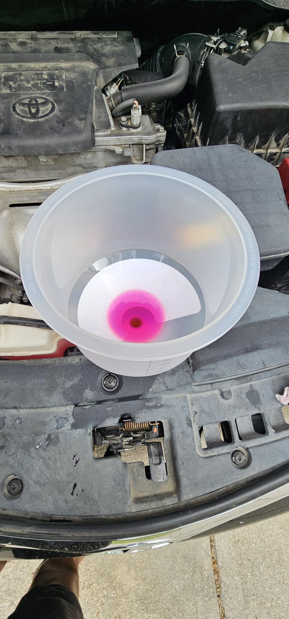 EPAuto Spill Proof Radiator Coolant Filling Funnel Kit customer photo 1