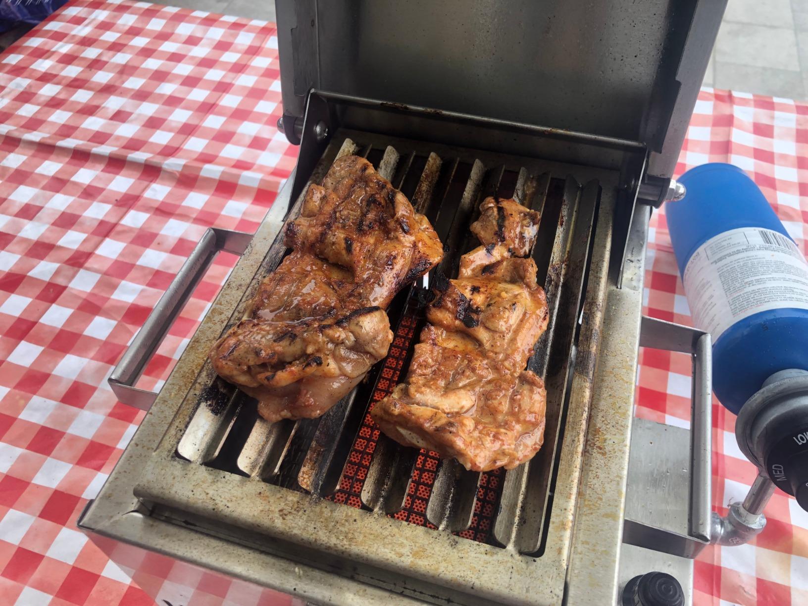 Solaire SOL-IR8A Anywhere Mini Personal Infrared Propane Gas Grill, Stainless Steel customer photo 1