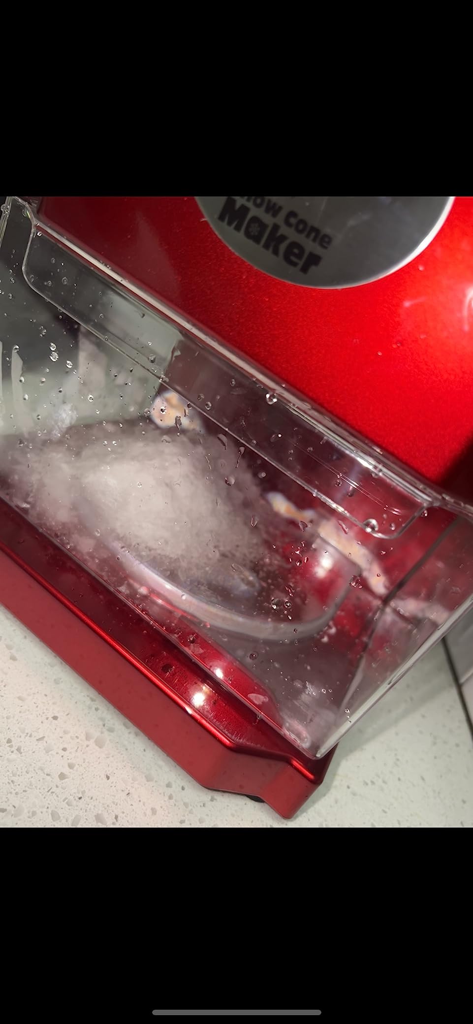 Cuisinart Snow Cone Machine, 90W Motor & Interlock Safety, 4 Reusable Cones customer photo 2