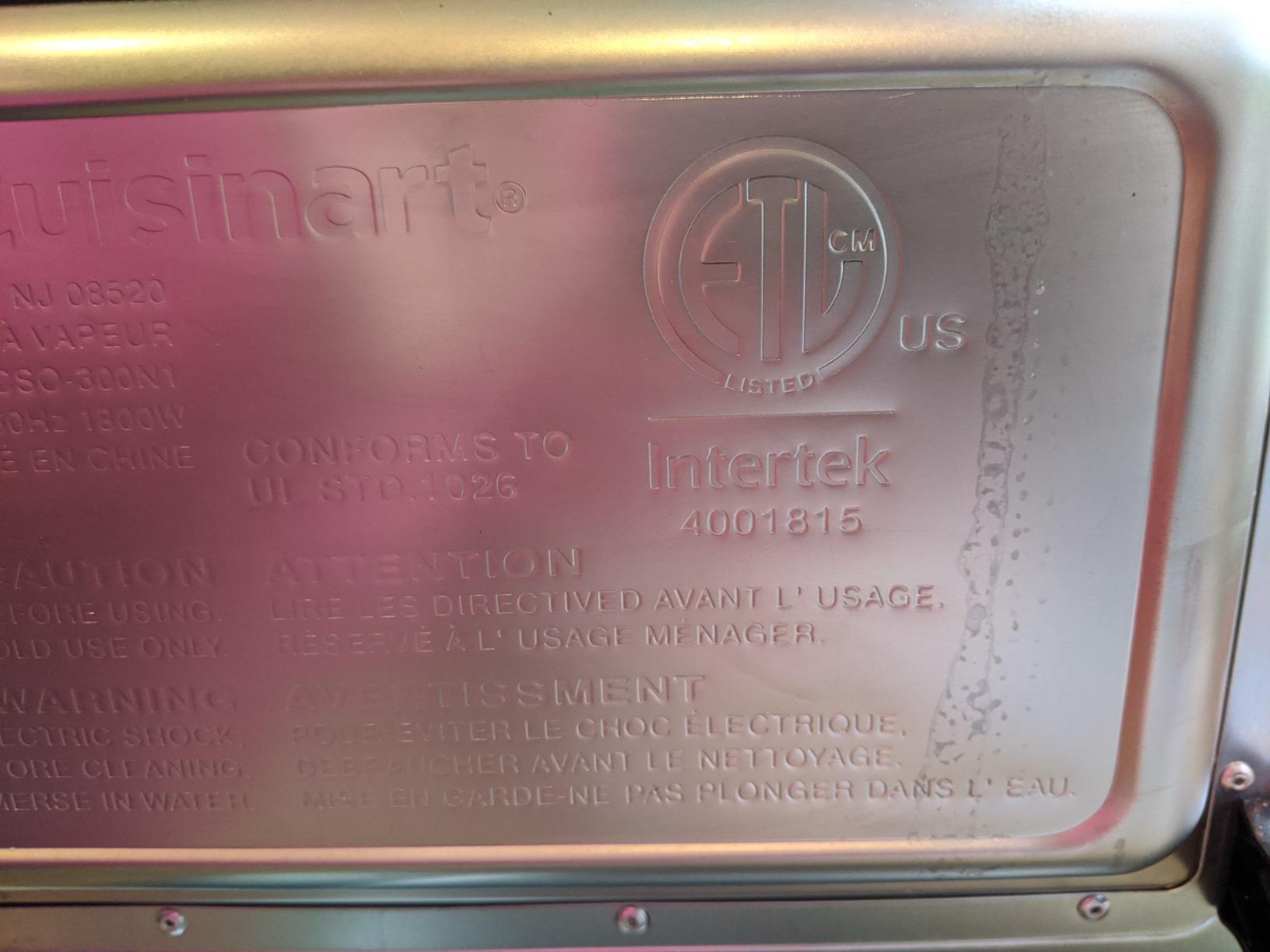 Cuisinart CSO-300N1 Steam & Convection Oven, Stainless Steel customer photo 2