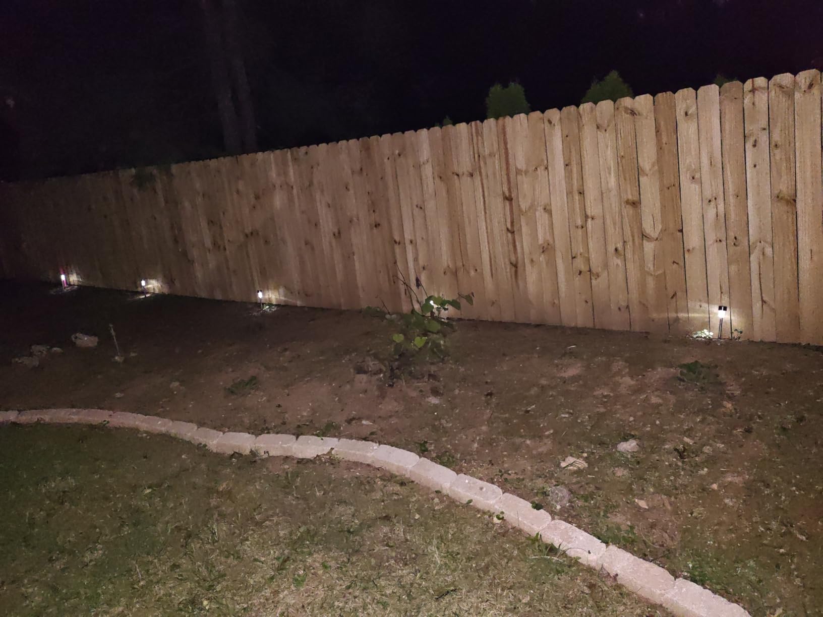 GIGALUMI Outdoor Waterproof Solar Garden Lights, 12 Pack Cold White customer photo 1