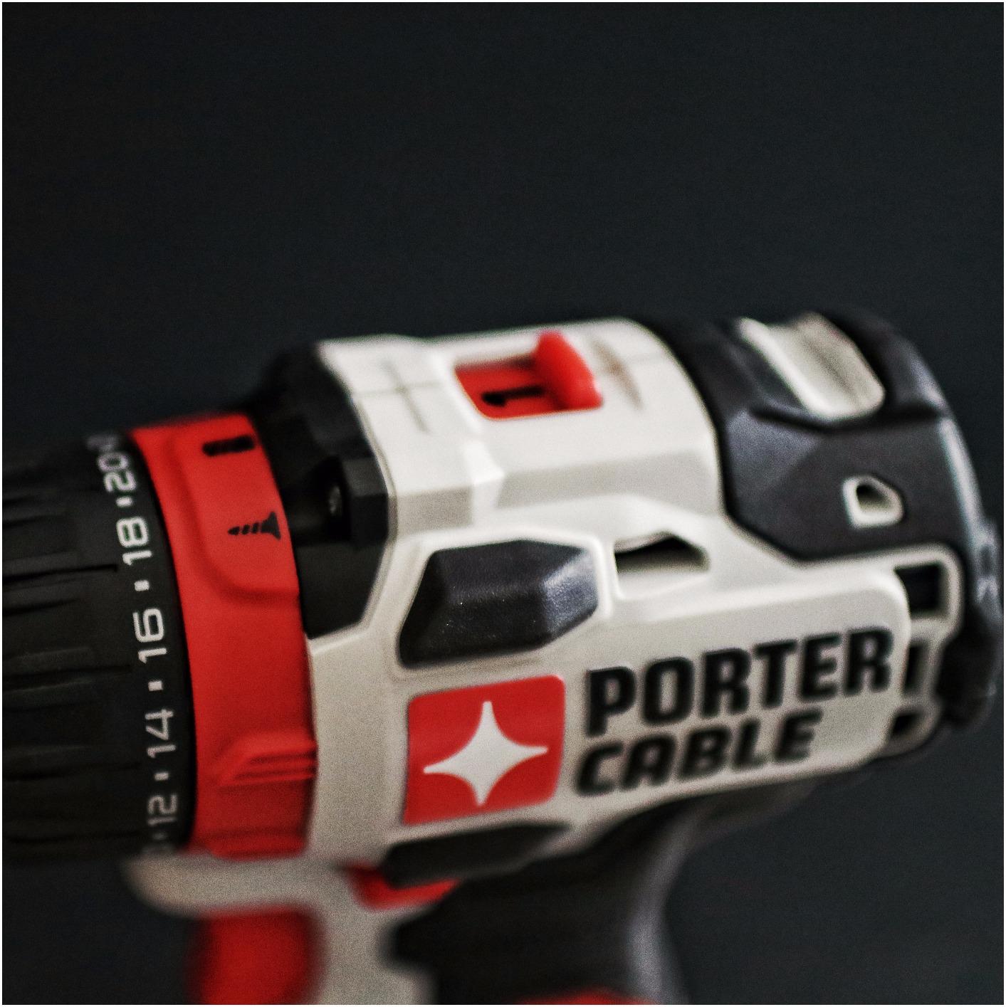 PORTER-CABLE 20V MAX Cordless Drill Driver Kit with 2 Batteries and Charger, 1/2 Inch (PCCK607LB) customer photo 2