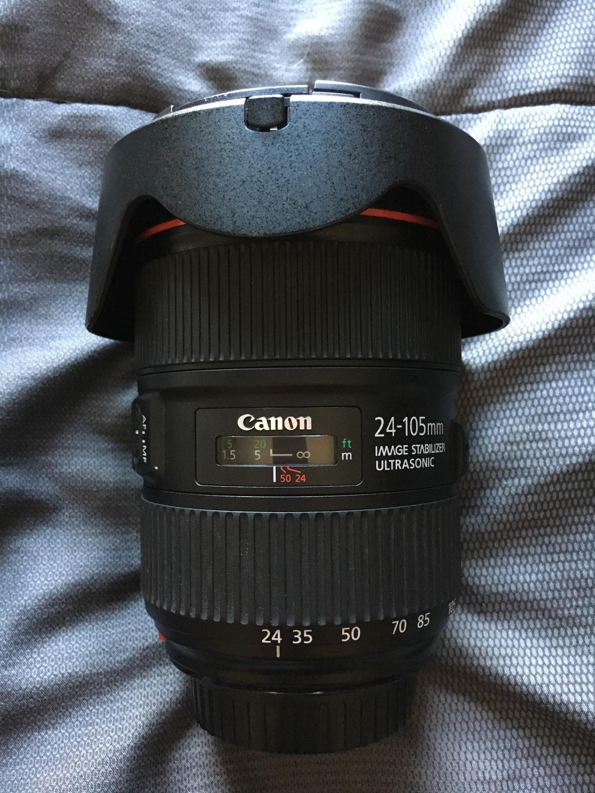 Canon EF 24–105mm f/4L is II USM Lens, Black - 1380C002 customer photo 1