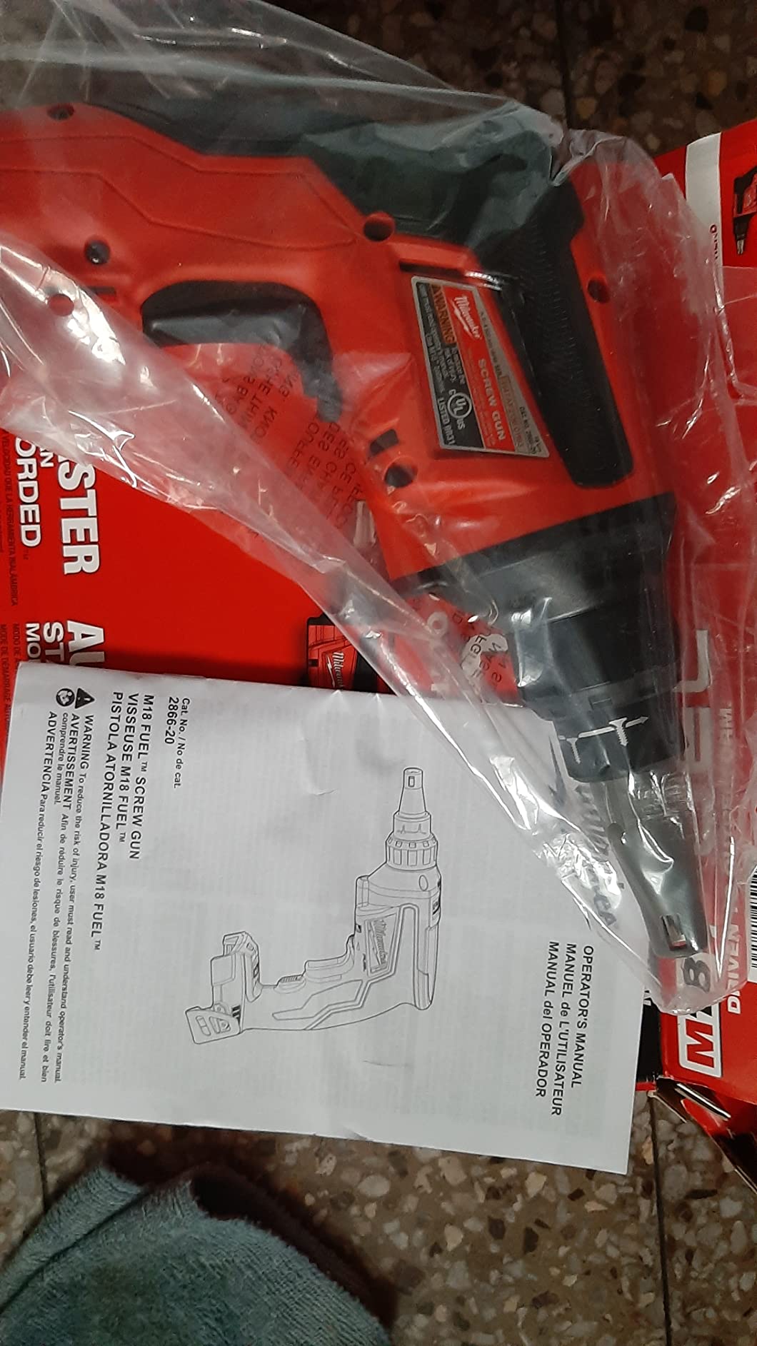 Milwaukee 2866-20 M18 FUEL Drywall Screw Gun (Bare Tool Only) customer photo 2