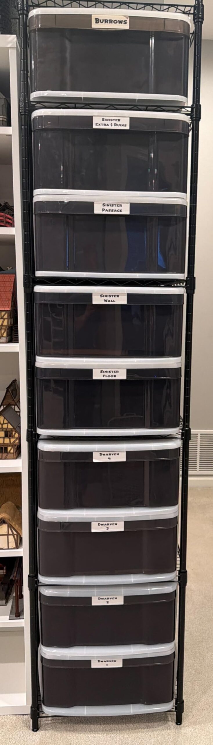 Finnhomy Heavy Duty 5 Tier Wire Shelving Unit, 18x18x59-inches 5 Shelves Storage Rack, Metal Shelving with Thicken Steel Tube, NSF Certified, Chrome customer photo 2