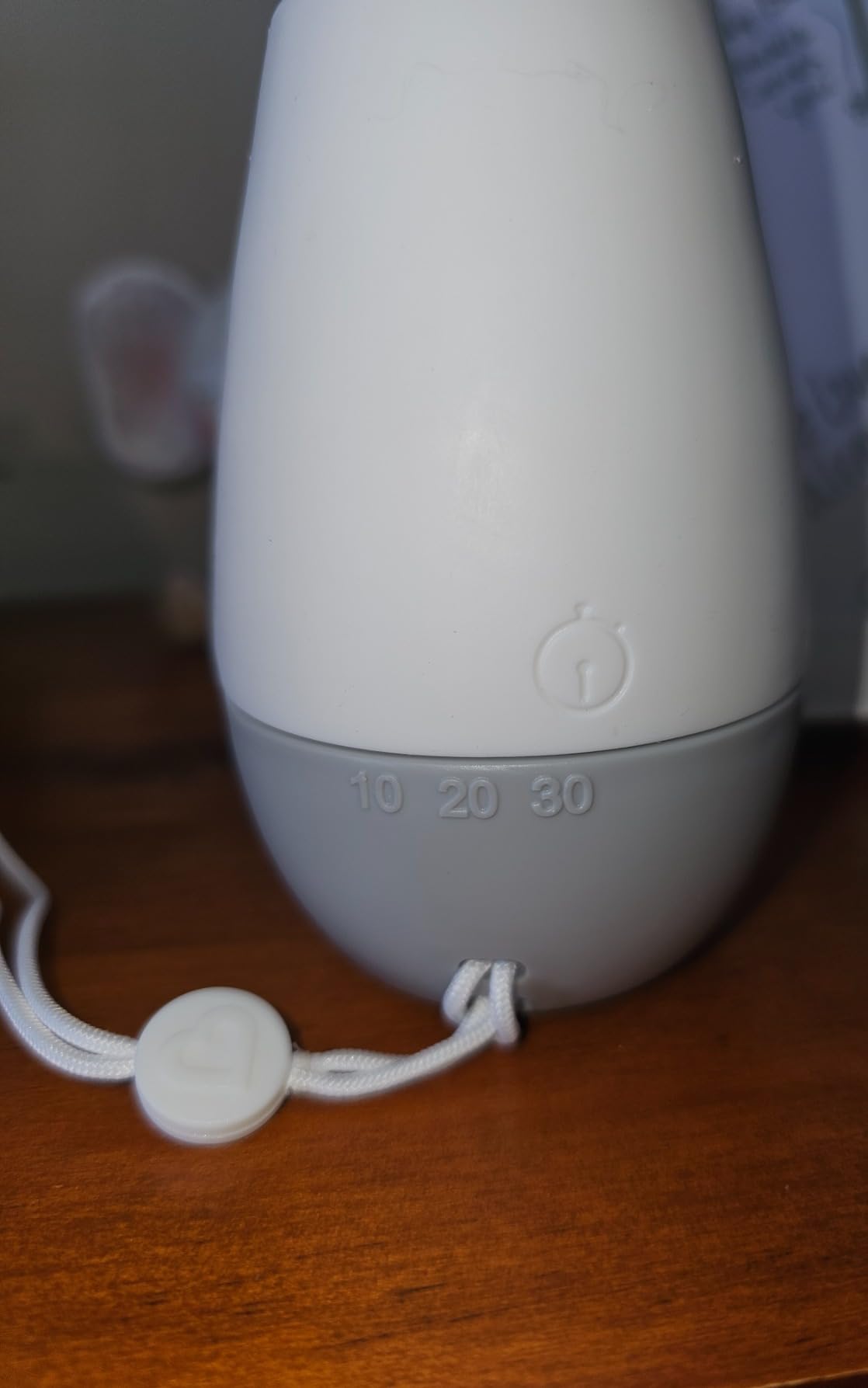 Munchkin Shhh Sound Machine with Light, White Noise Baby Soother, White/Grey customer photo 2