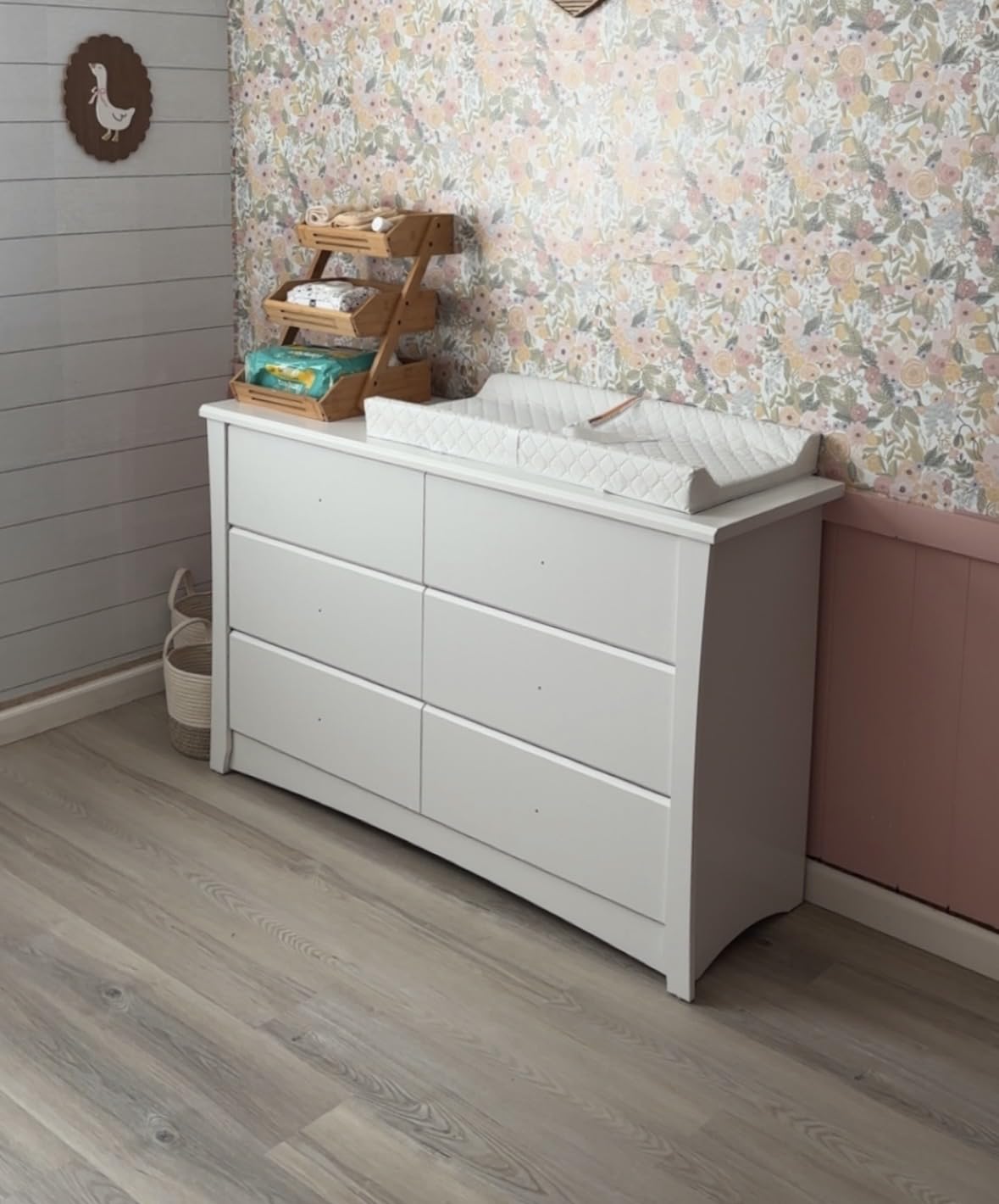 Storkcraft Crescent 6-Drawer Dresser, White customer photo 2