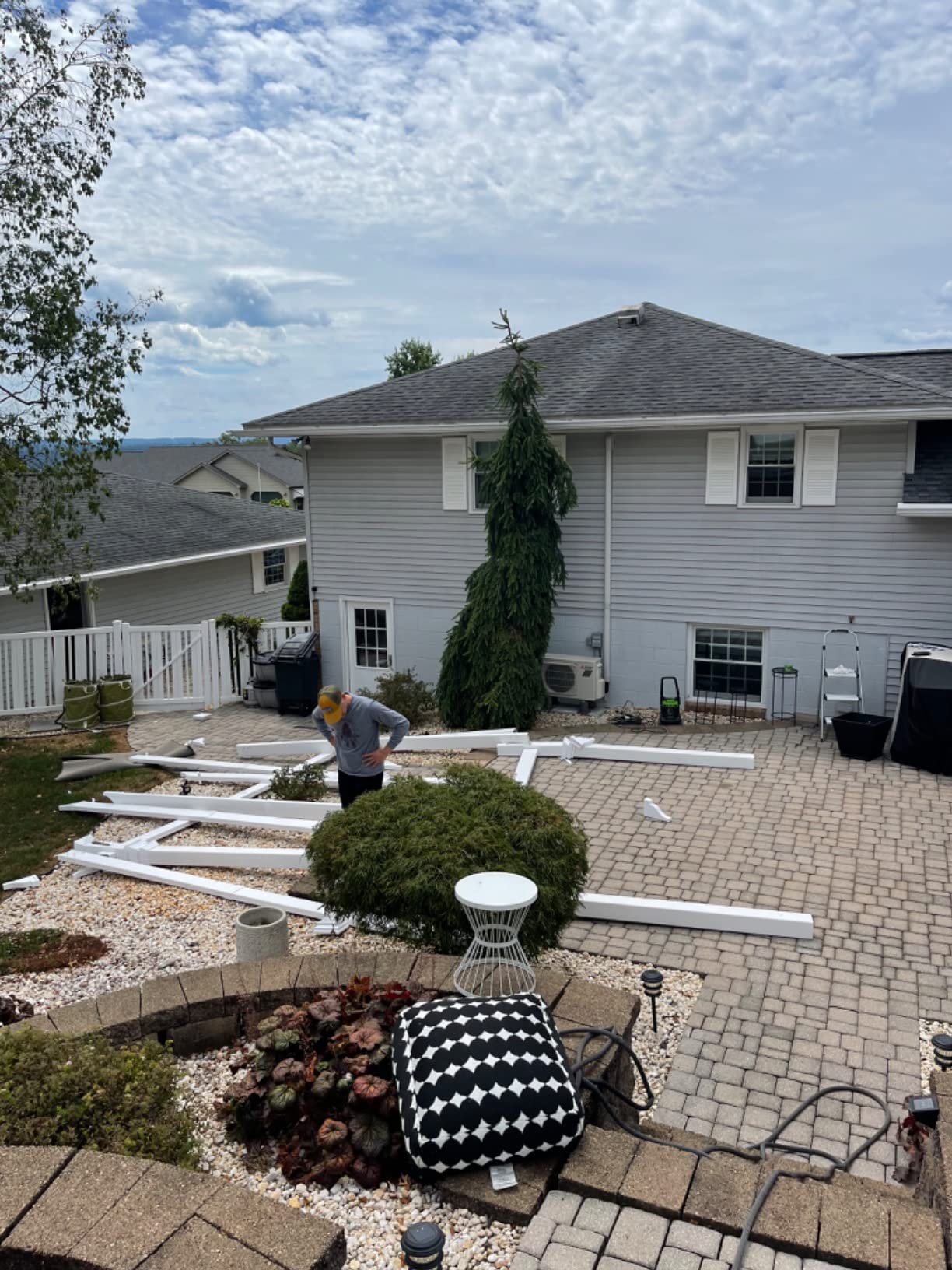 Monterey 12' x 12' Vinyl Pergola customer photo 1
