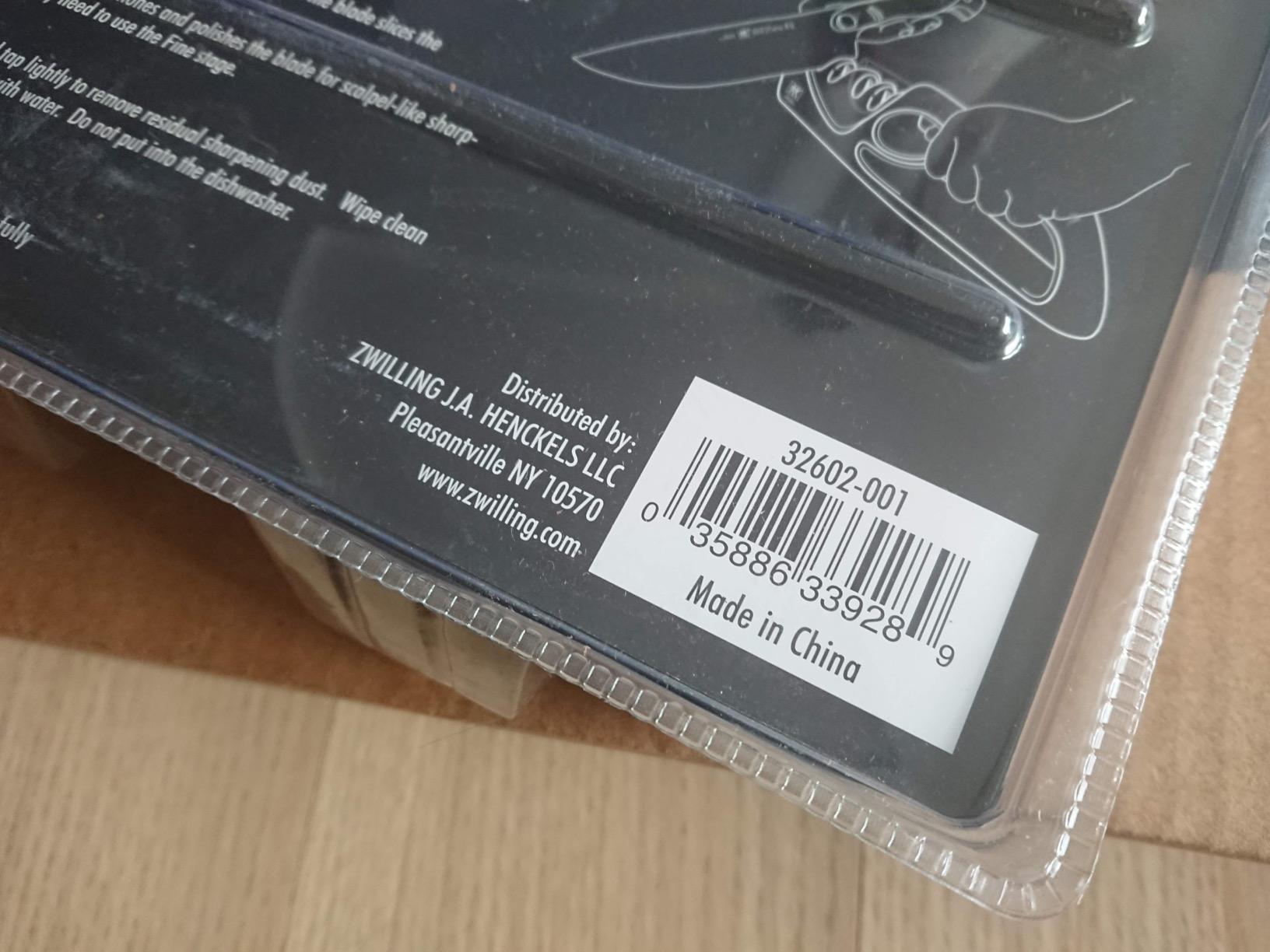 Zwilling 4-Stage Ultra-Sharp Knife Sharpener, Easy to Use Safe No Slip Base customer photo 1