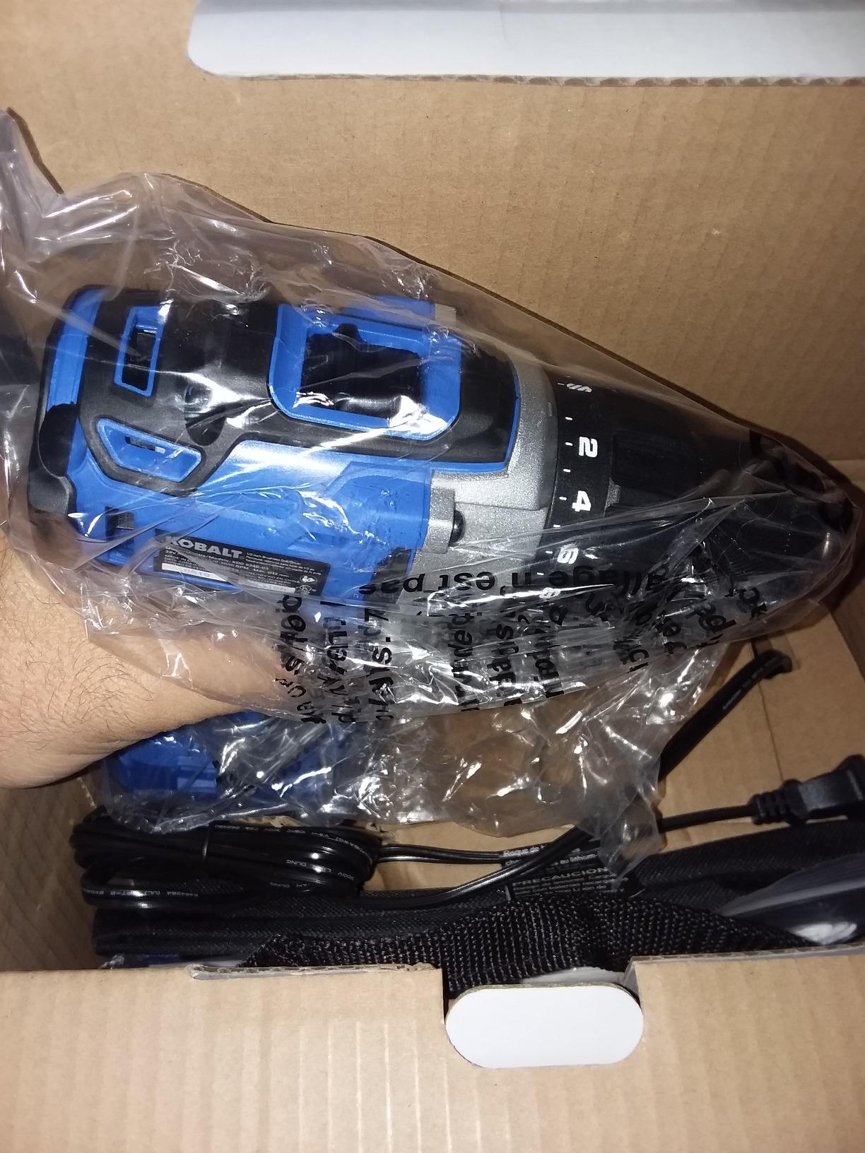 Kobalt 24-Volt Max Lithium Ion (Li-ion) 1/2-in Cordless Brushless Drill with Battery and Soft Case customer photo 1