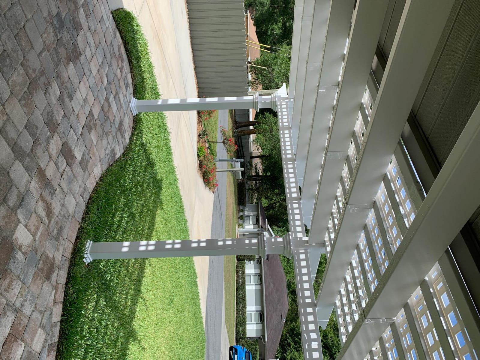 vita Valencia 12' x 16' Attached Vinyl Pergola customer photo 1