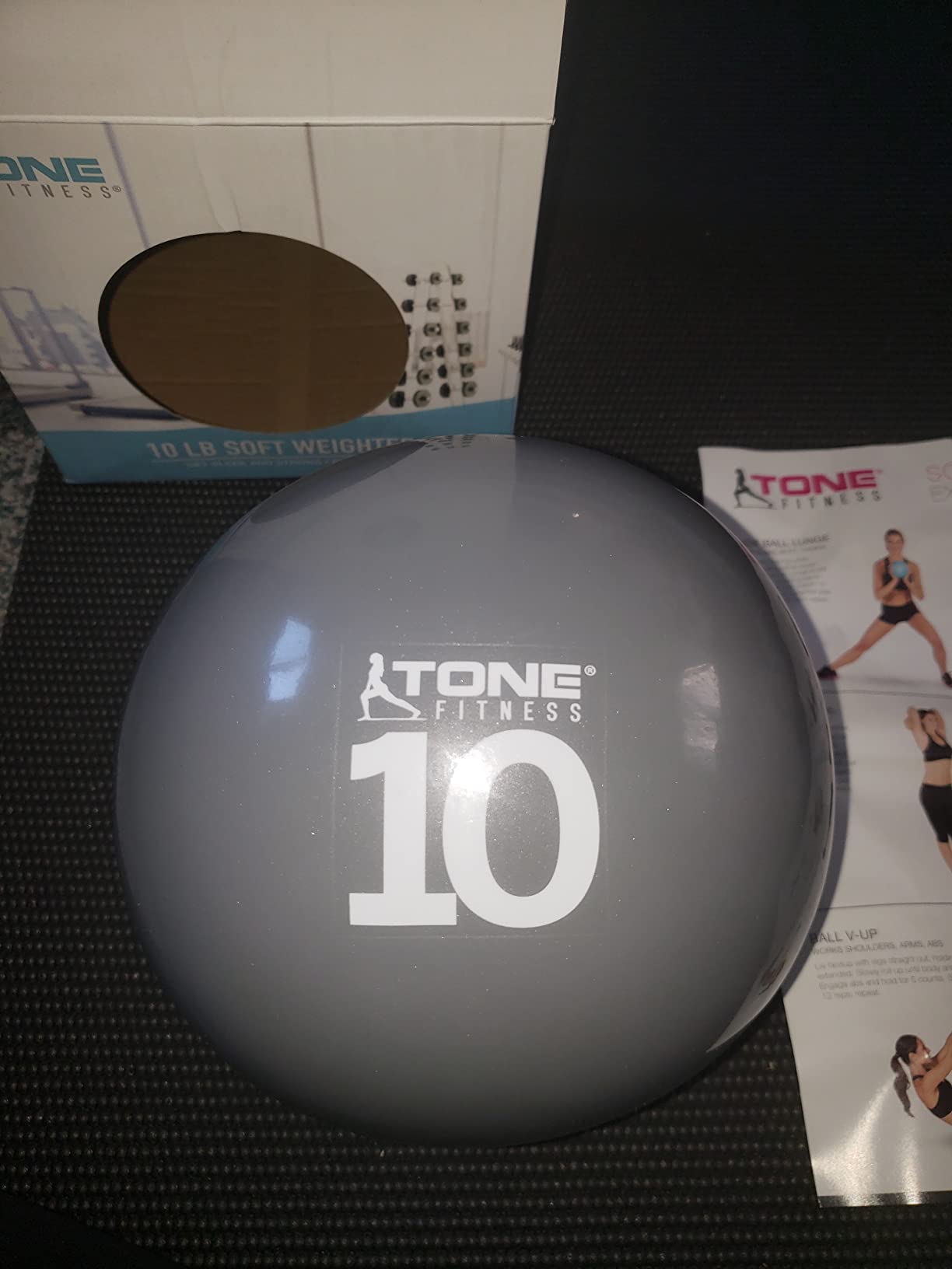 Tone Fitness Soft Weighted Toning Ball | Multiple Options customer photo 2