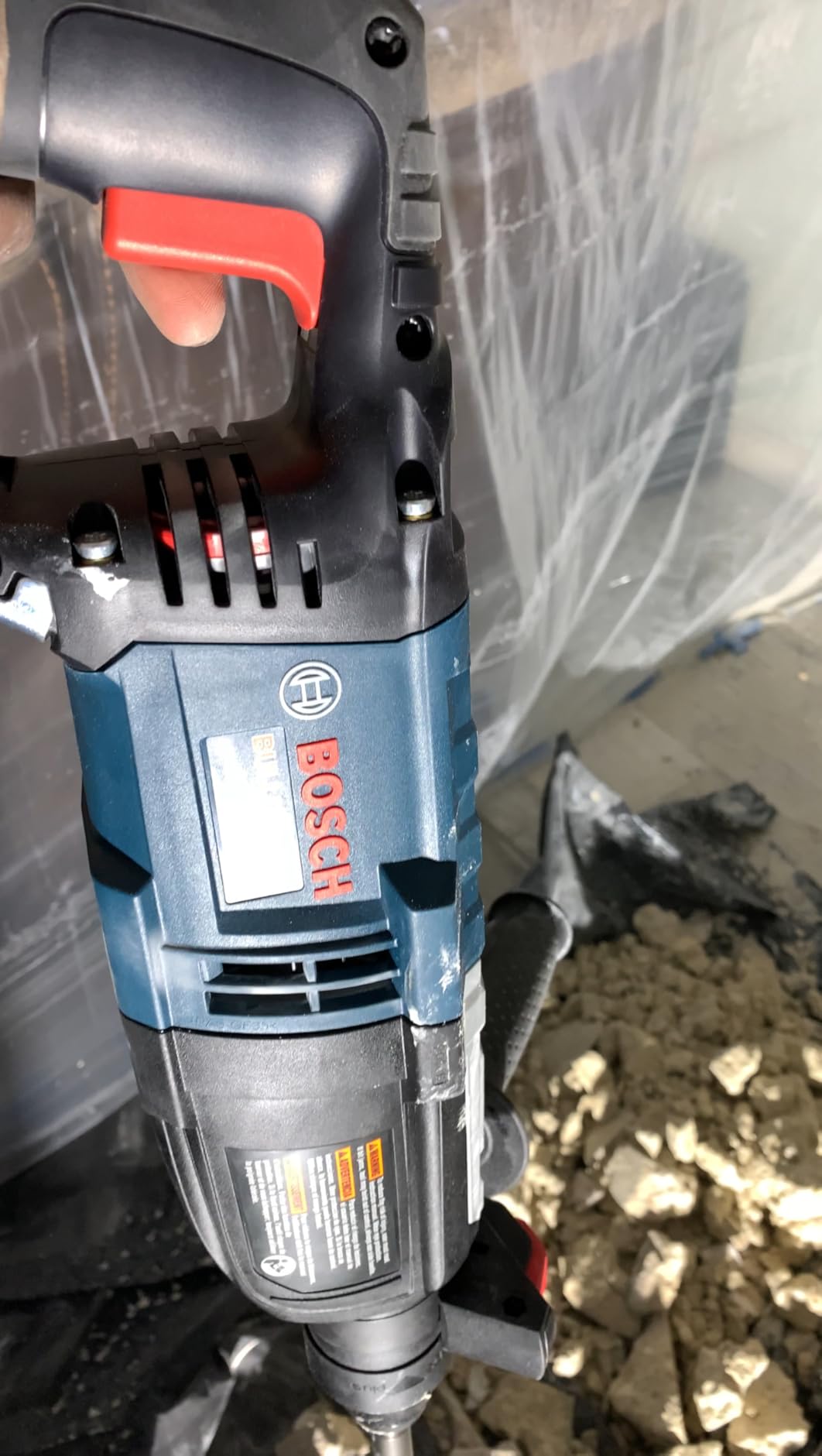 Bosch GBH2-28L SDS-plus® Bulldog™ Xtreme Max 1-1/8 In. Rotary Hammer customer photo 2