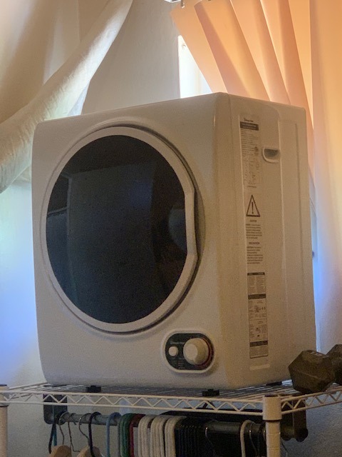 Magic Chef Compact Electric White MCSDRY15W 1.5 cu. ft. Laundry Dryer customer photo 1