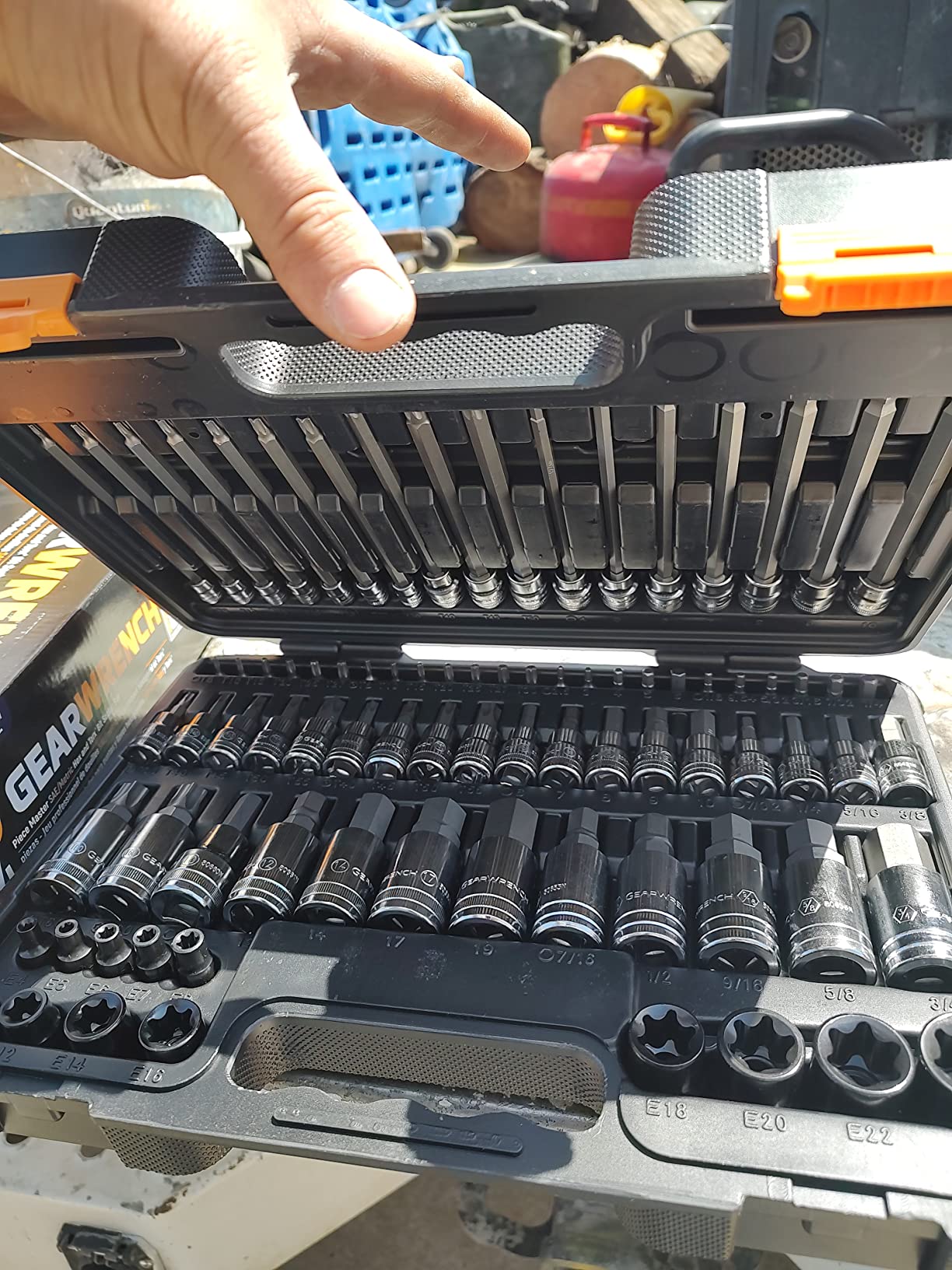 GEARWRENCH 84 Pc. Master SAE/Metric Hex And Torx Bit Socket Set - 80742 customer photo 1