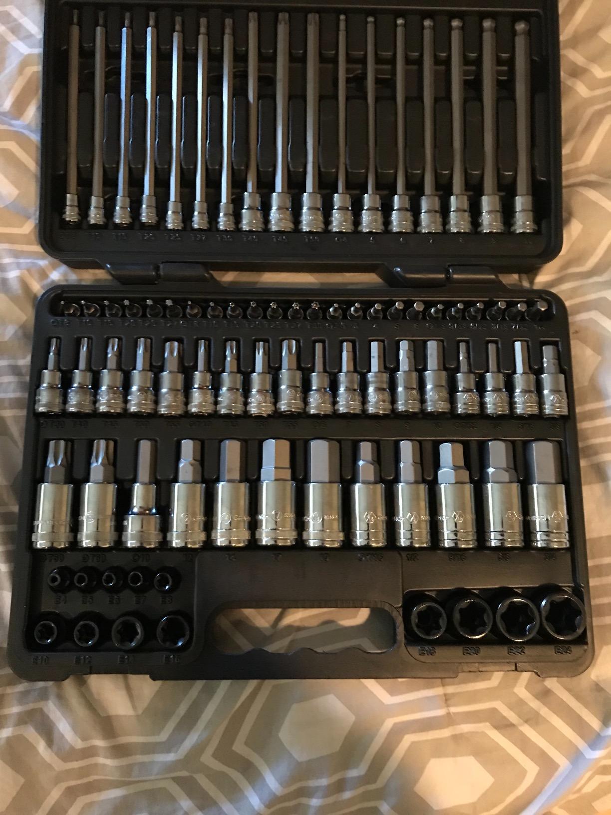 GEARWRENCH 84 Pc. Master SAE/Metric Hex And Torx Bit Socket Set - 80742 customer photo 2