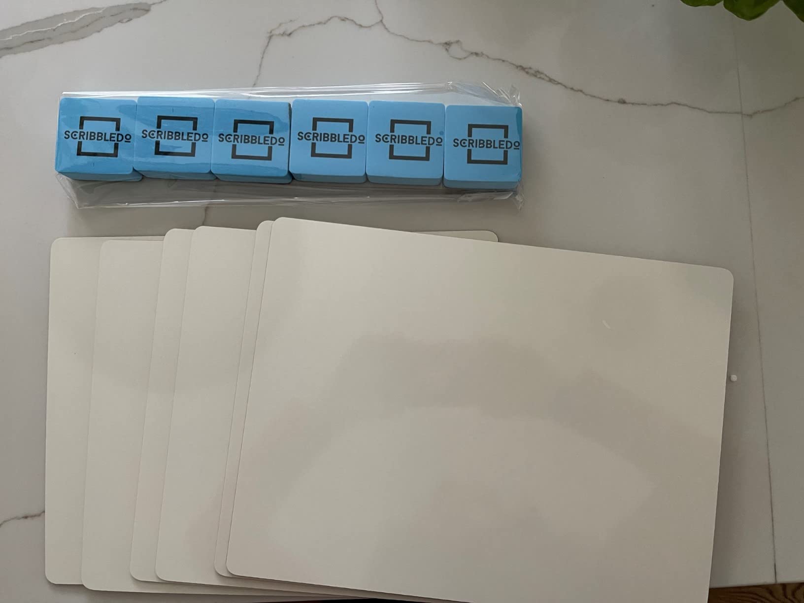 Scribbledo Small Dry Erase Whiteboards for Students, 6 Pack 9 x 12 customer photo 1