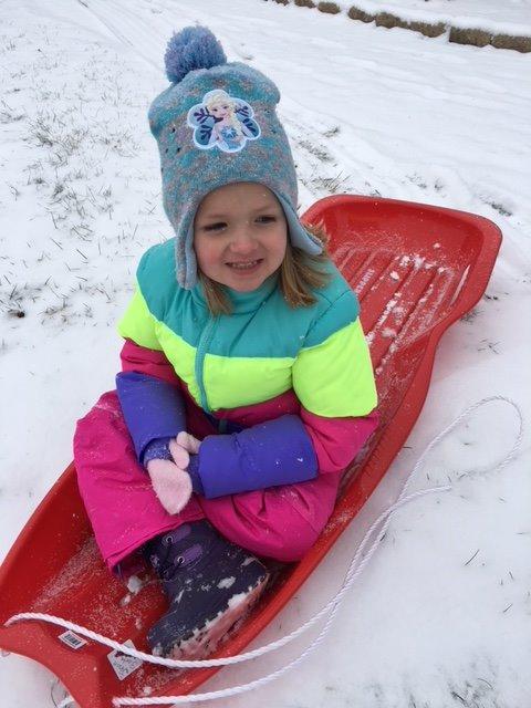 Slippery Racer Downhill Xtreme Flexible Adults and Kids Plastic Toboggan Snow Sled for up to 2 Riders with Pull Rope and Handles customer photo 1