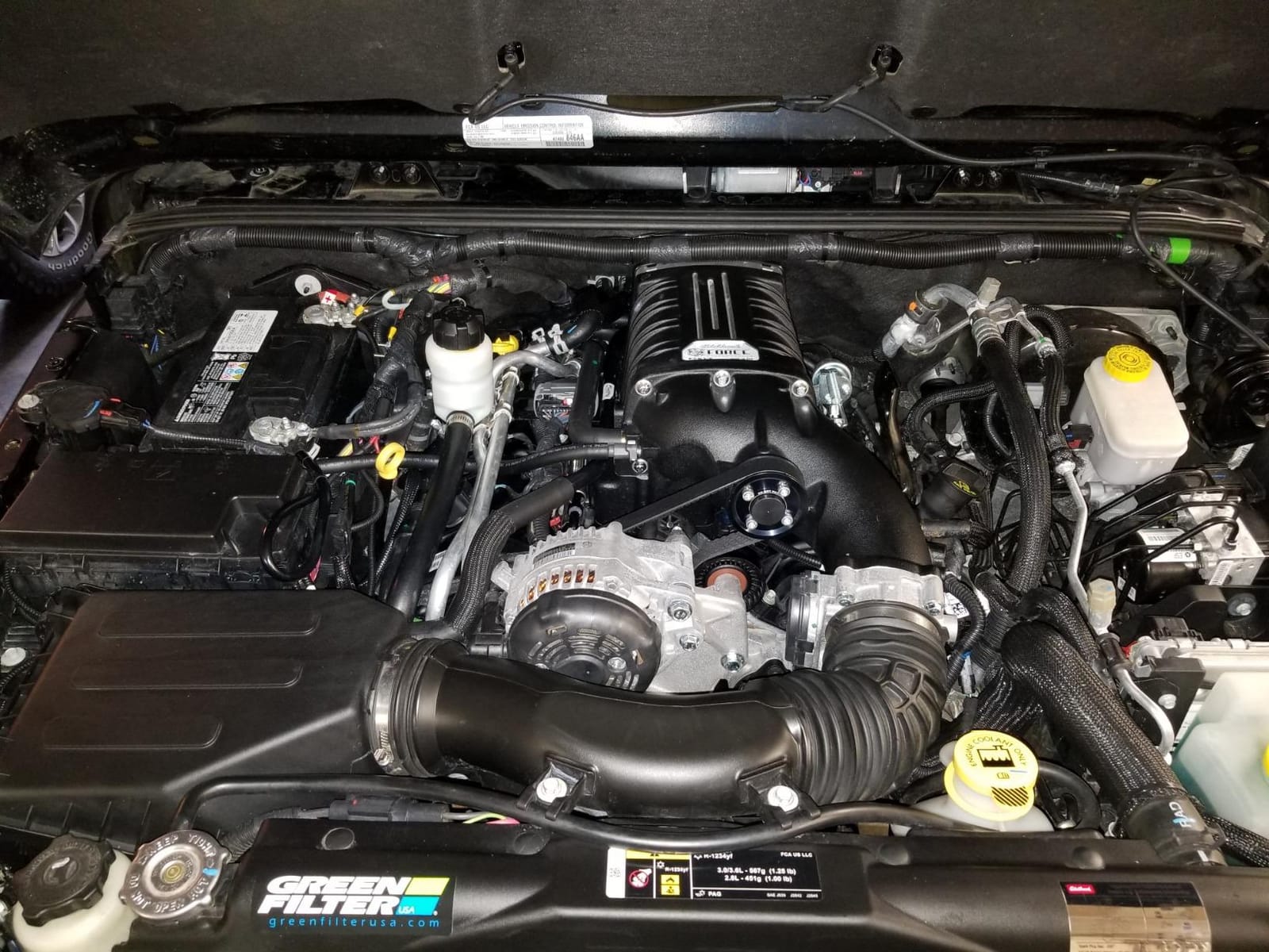 Edelbrock 1528 E-Force Supercharger Kit Jeep Wrangler 15-17 3.6L customer photo 1