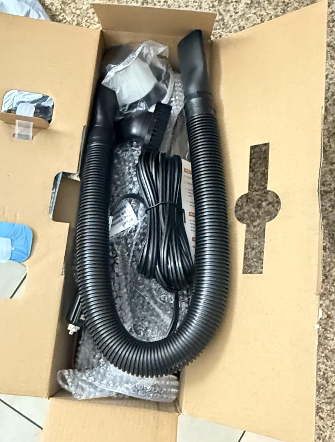 ThisWorx Handheld Car Vacuum, Portable Car Vacuum Cleaner with 16Ft Cord | 12V High Power, Lightweight Design for Car Interior, RV, Boats & Travel, Includes 3 Attachments & Storage Bag customer photo 1