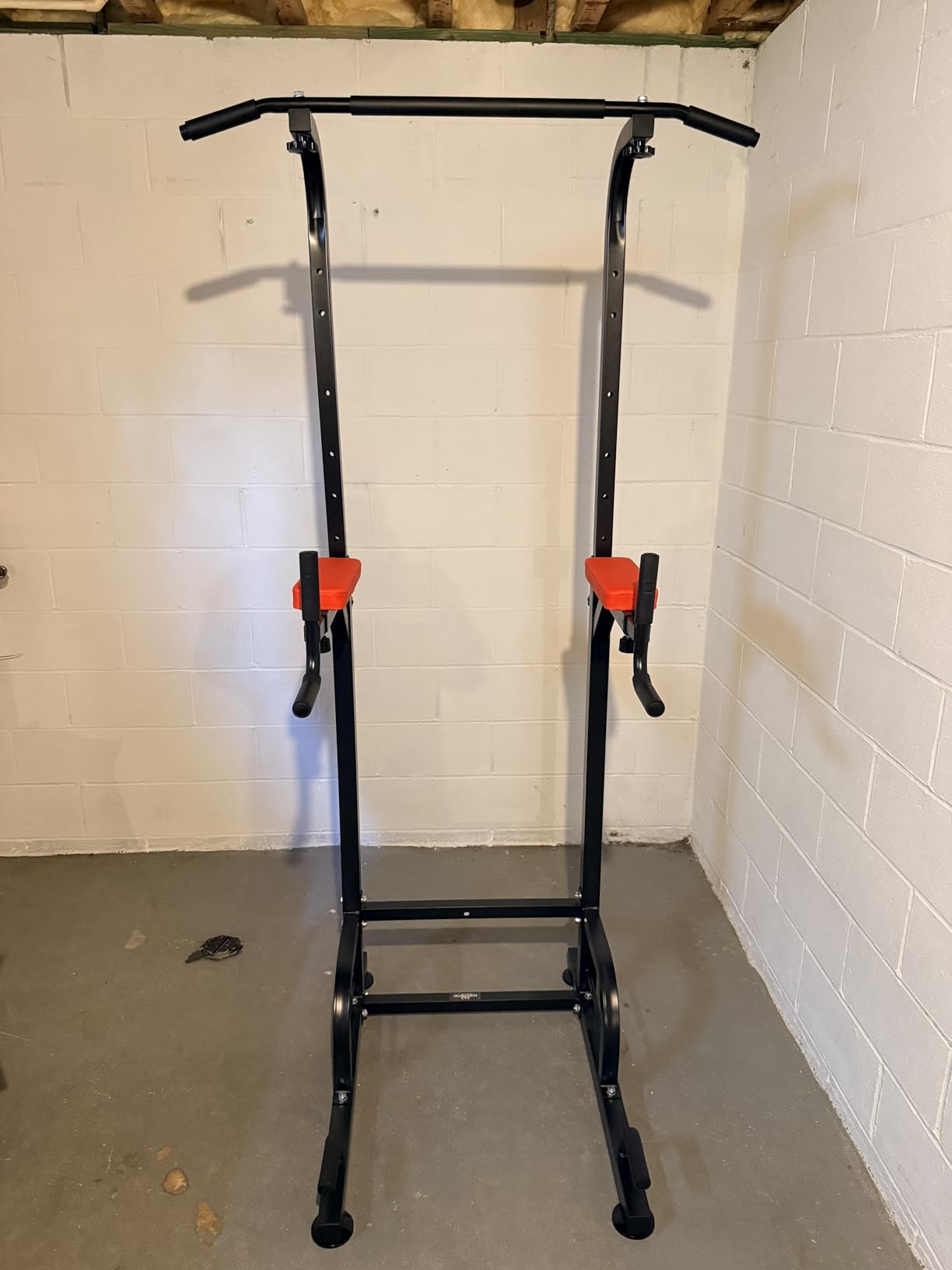 RELIFE REBUILD YOUR LIFE Pull Up Bar Free Standing Power Tower for Home Gym | Dip Station Pull Up Station, Multi-Function Home Fitness Equipment for Pull-Ups, Dips, Push-Ups, Full Body Strength Training customer photo 1