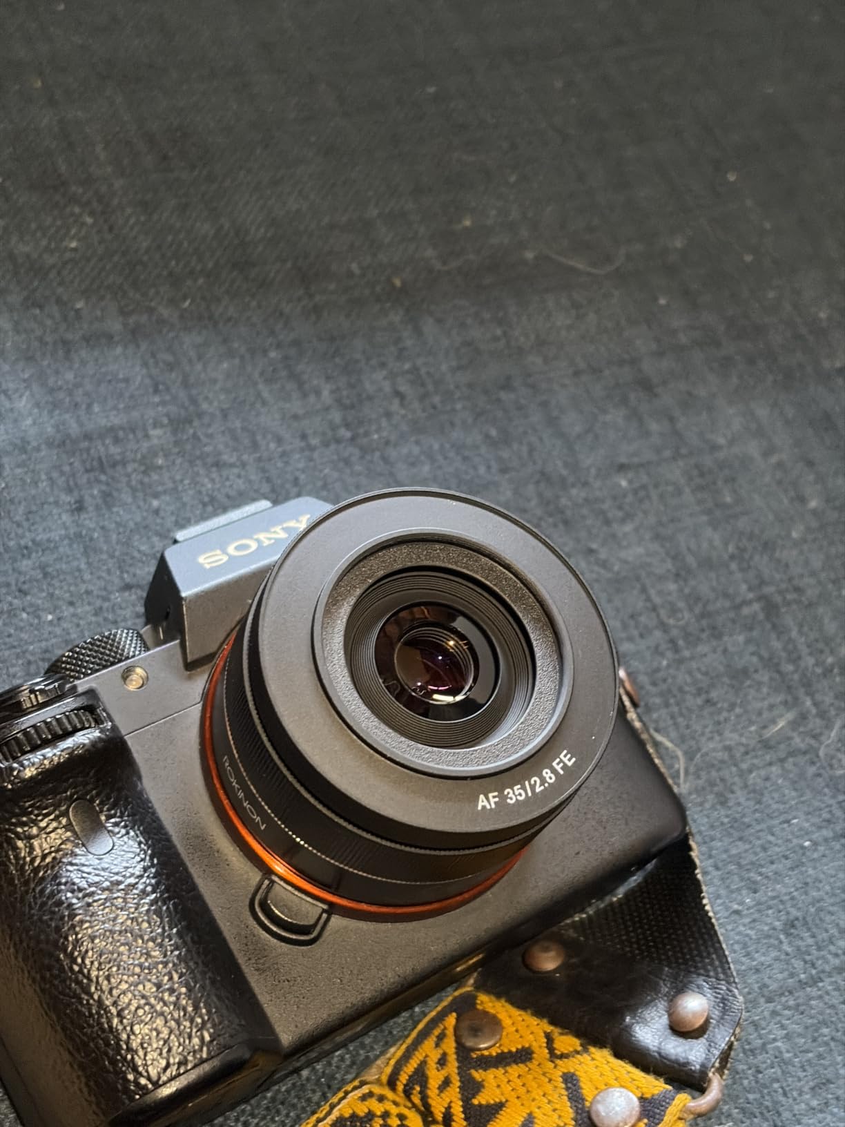 Rokinon IO35AF-E 35mm f/2.8 Ultra Compact Wide Angle Lens for Sony E Mount Full Frame, Black customer photo 2