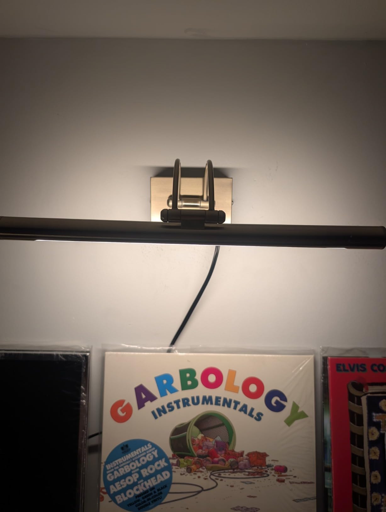 LEONLITE 3CCT Dimmable LED Picture Light, CRI90, Adjustable, Antique Brass customer photo 2