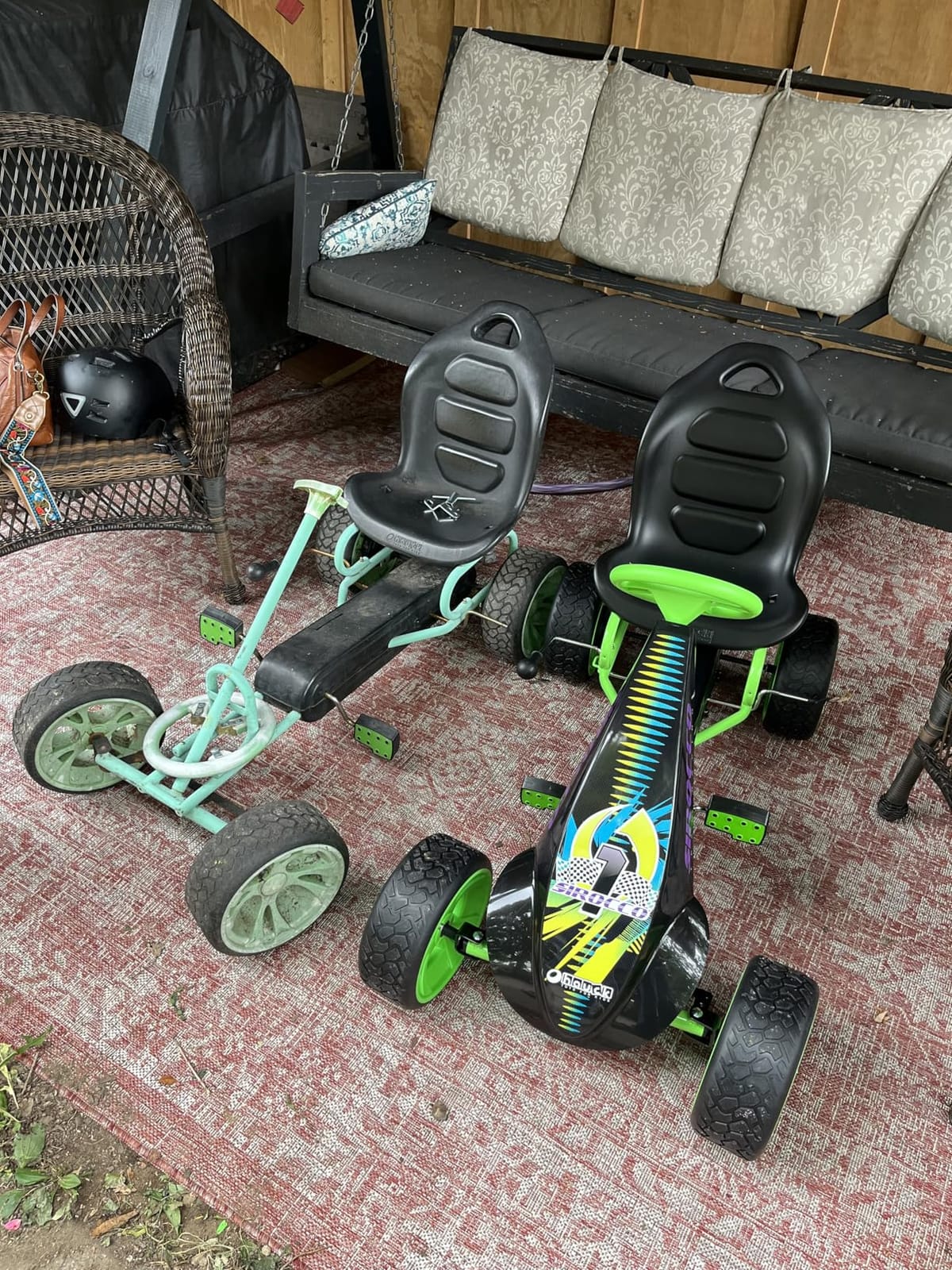 hauck Sirocco Go-Kart Kids Pedal Racing Cart w/ Low Profile Rubber Wheels & Ergonomic Seat | Outdoor Ride-On Bicycle Cart with Rubber Tires for Boys and Girls with Adjustable Bucket Seat and Advanced Handbrakes customer photo 2