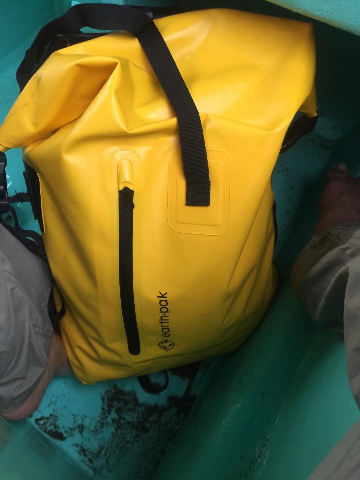 Waterproof Dry Bag Backpack 55L - Kayaking Boating Fishing Rafting Marine customer photo 1