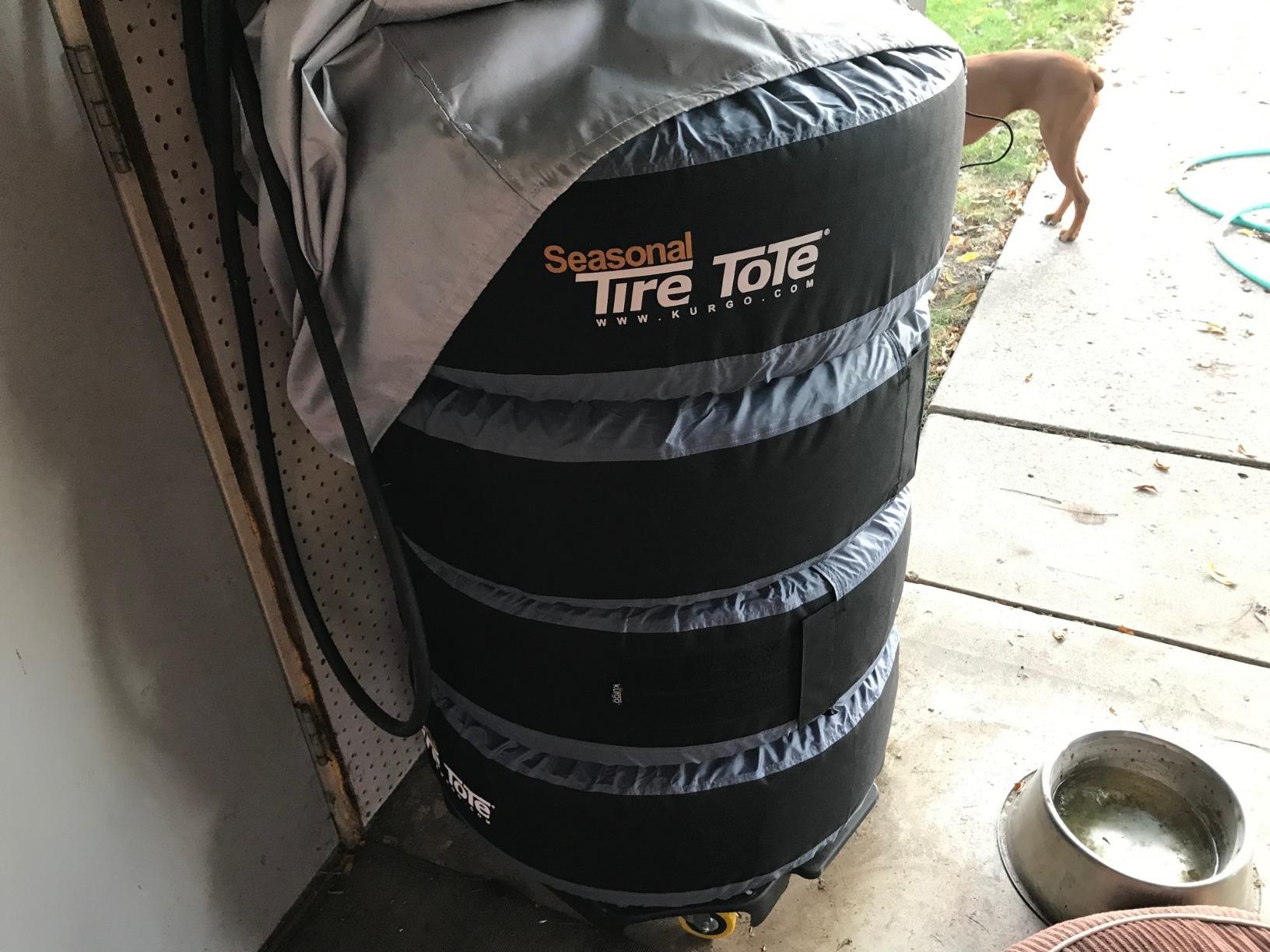 MaxxHaul Heavy Duty Tire Dolly 300 lb Capacity Rolling Wheel Dolly with 4 Swivel Casters Portable Tire Storage and Transport Mover for Garage Shop and Warehouse (80746) customer photo 1