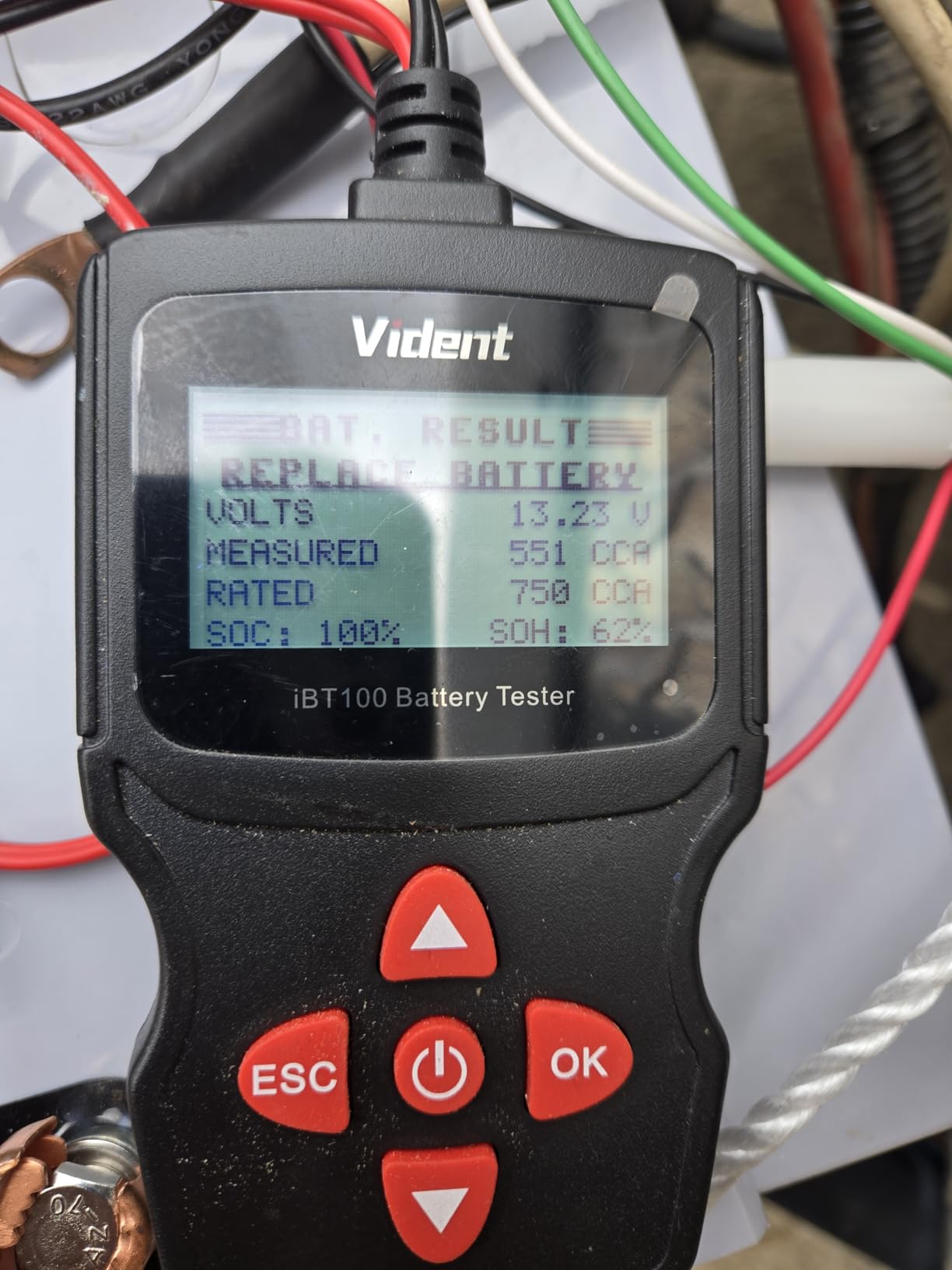Renogy 12 Volt 100Ah Deep Cycle AGM Battery, Lead Acid Solar Battery customer photo 2