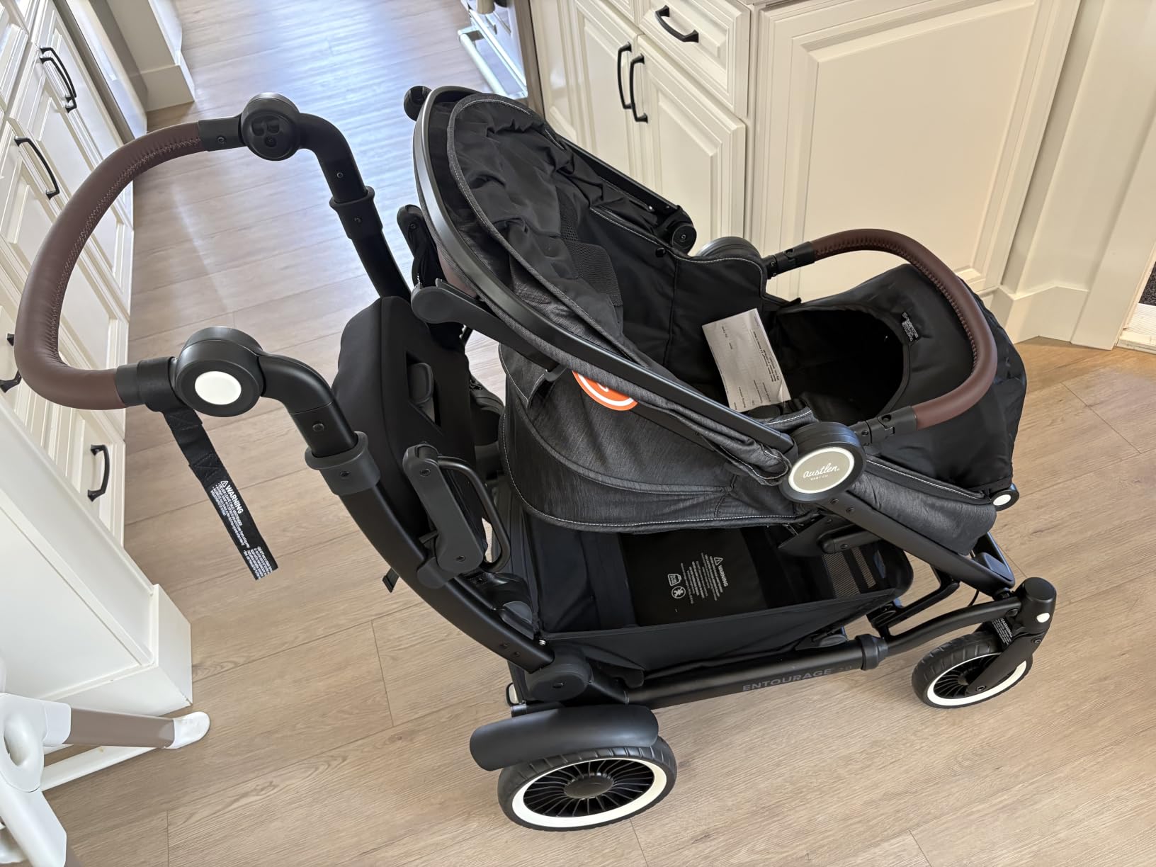 Austlen Entourage 2.0 Sit and Stand Stroller in Black (Also Available in Navy) customer photo 1