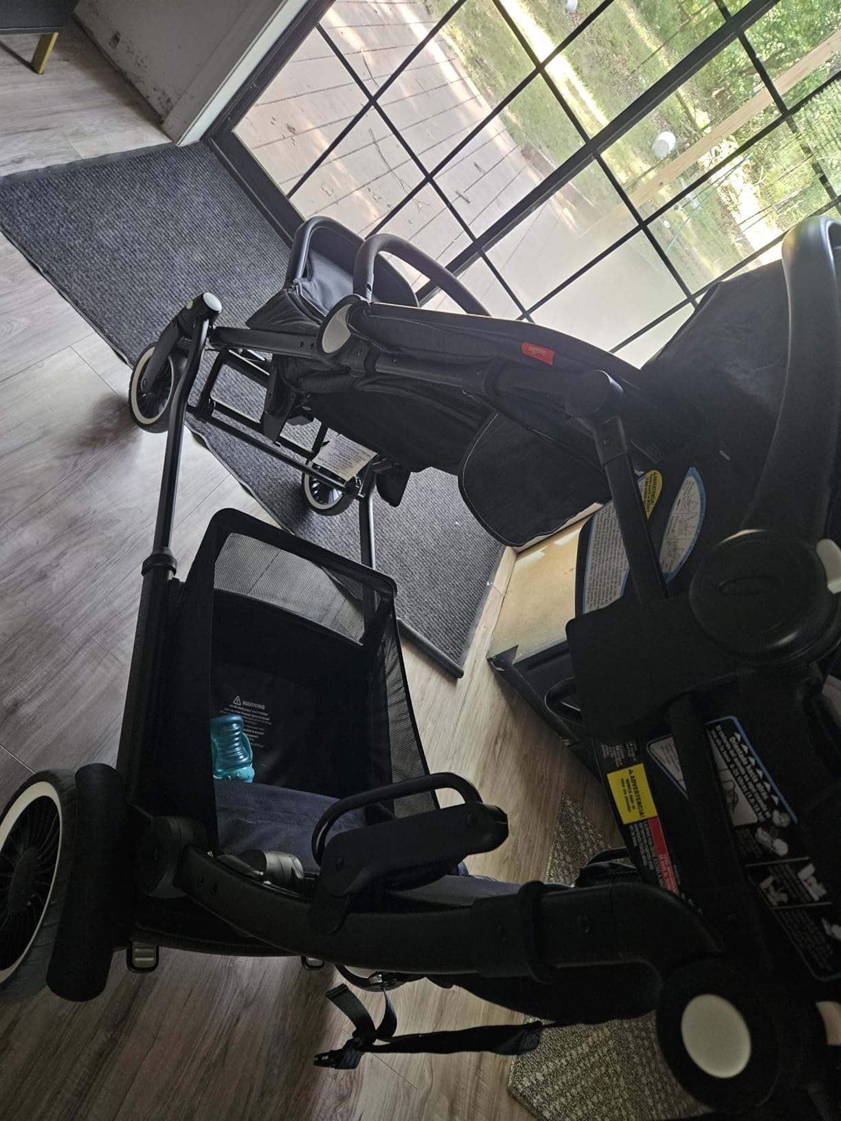 Austlen Entourage 2.0 Sit and Stand Stroller in Black (Also Available in Navy) customer photo 2