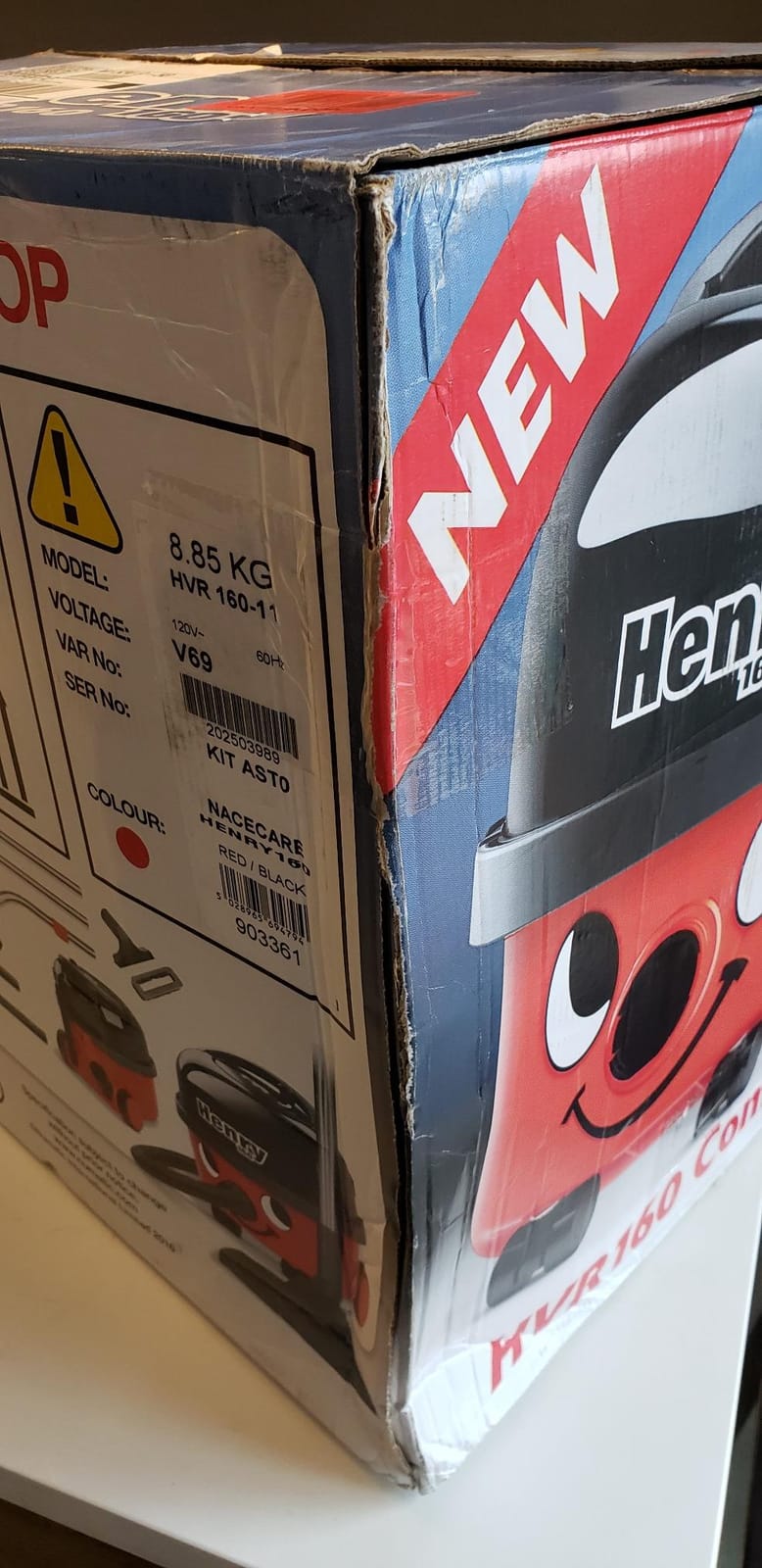 NaceCare Canister vac, red customer photo 1